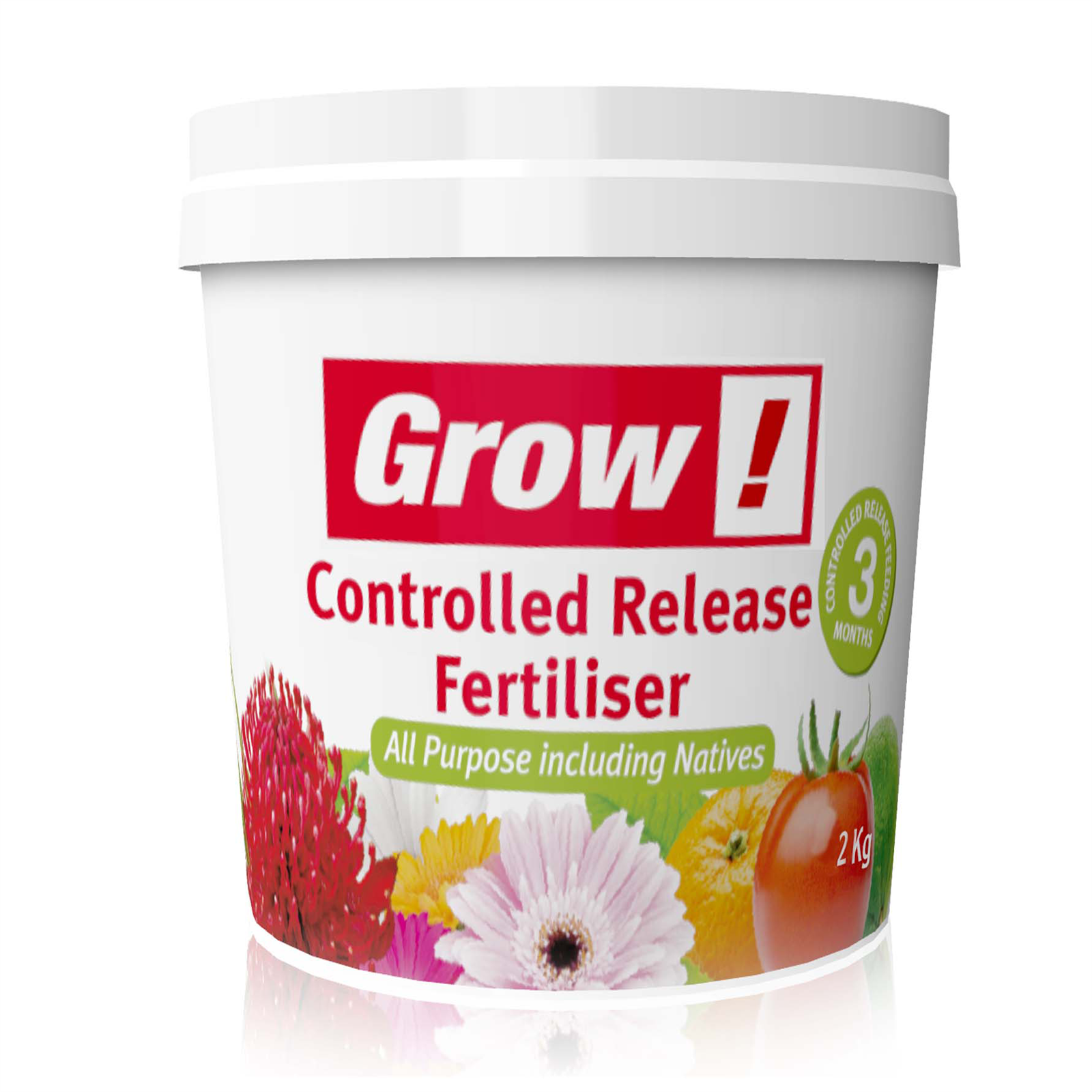 Grow! 2kg All Purpose Control Release Fertiliser