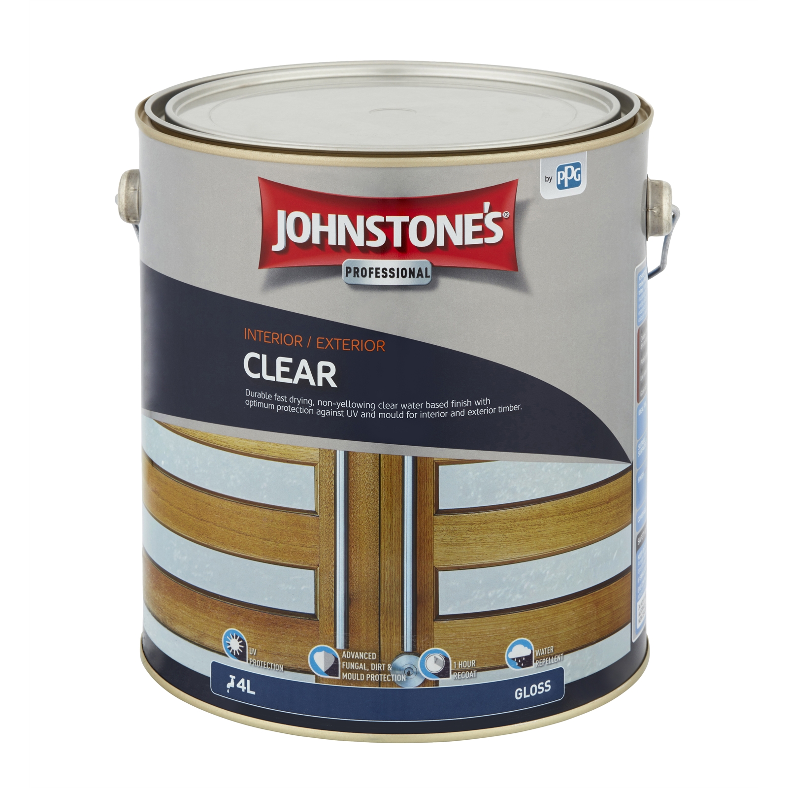 Johnstone's 4L Gloss Clear Interior / Exterior Bunnings Warehouse