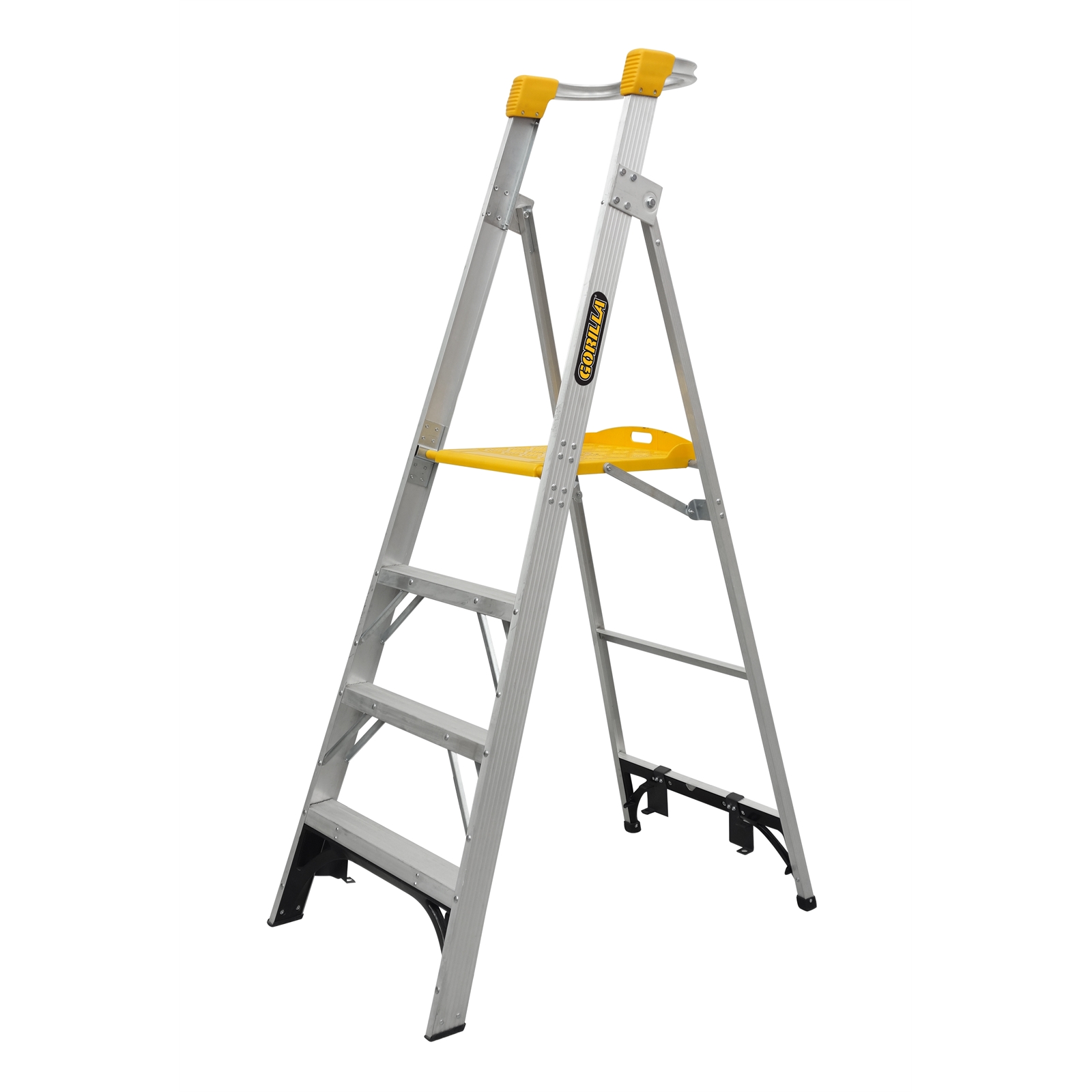 Gorilla 1.2m 150kg Aluminium Platform Ladder