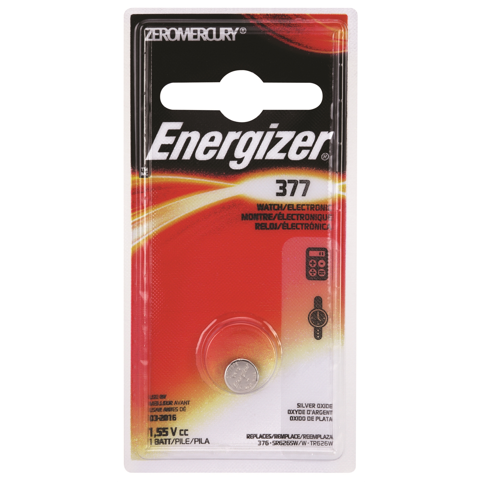 Energizer 377 Silver Battery | Bunnings Warehouse