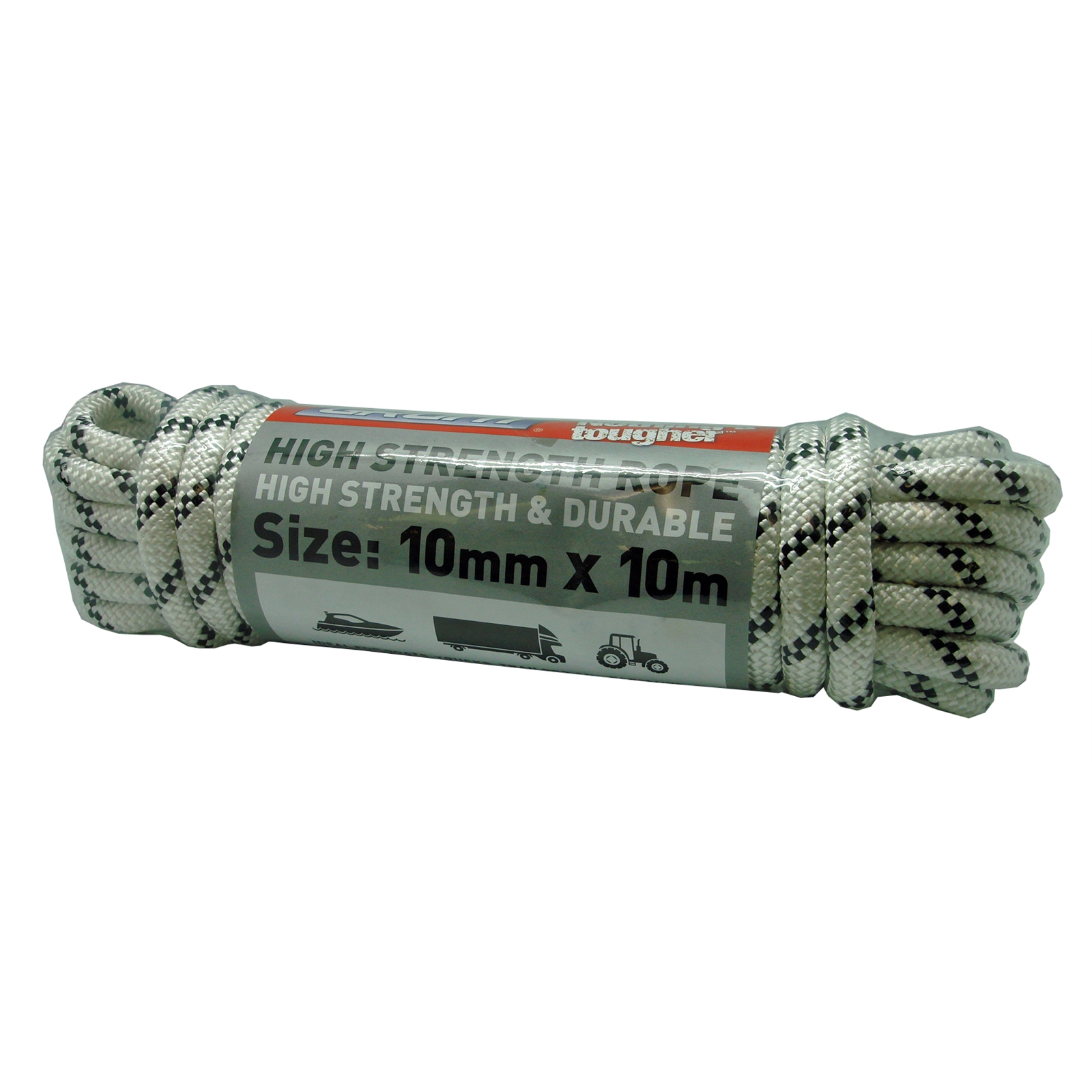 Grunt 10mm x 10m High Strength Rope