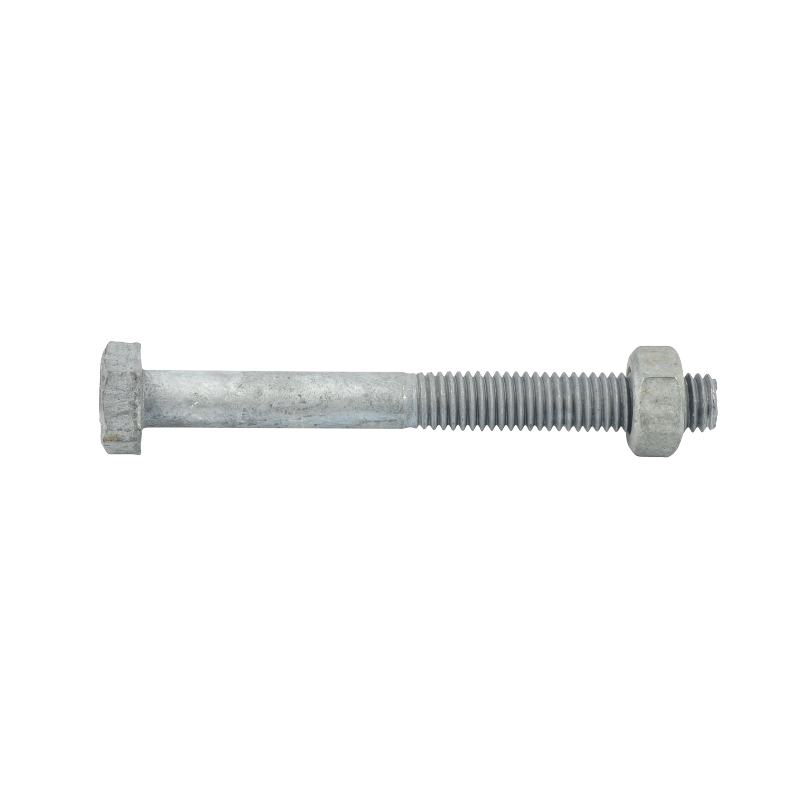 Zenith M8 x 75mm Galvanised Hex Head Bolt and Nut