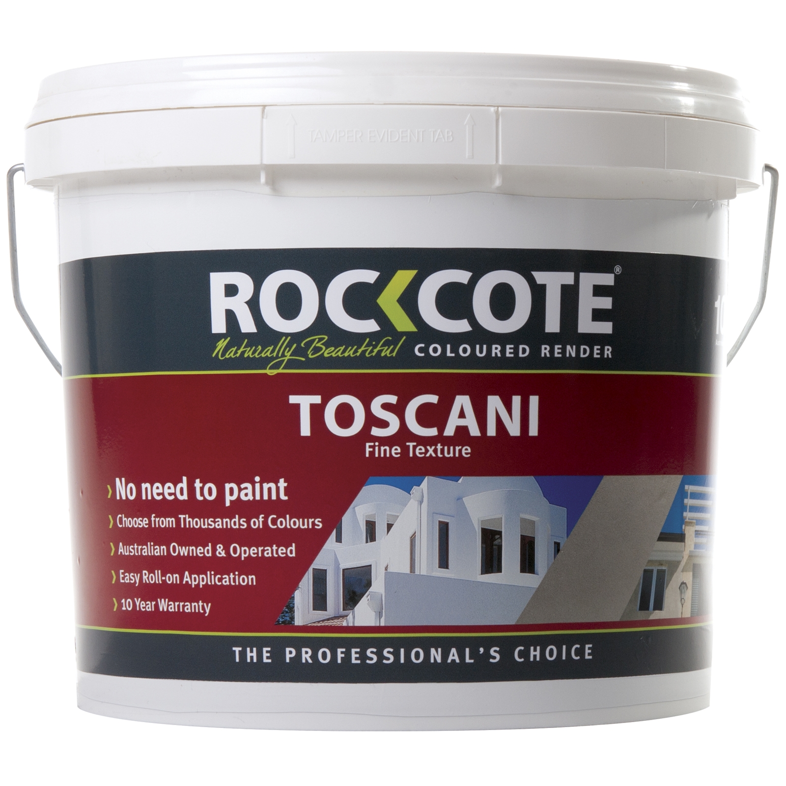 Rockcote 10L Toscani Texture Colored Render Exterior Paint