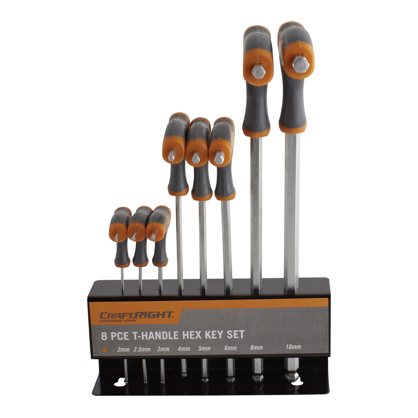 Craftright 8 Piece THandle Hex Key Set Bunnings Warehouse