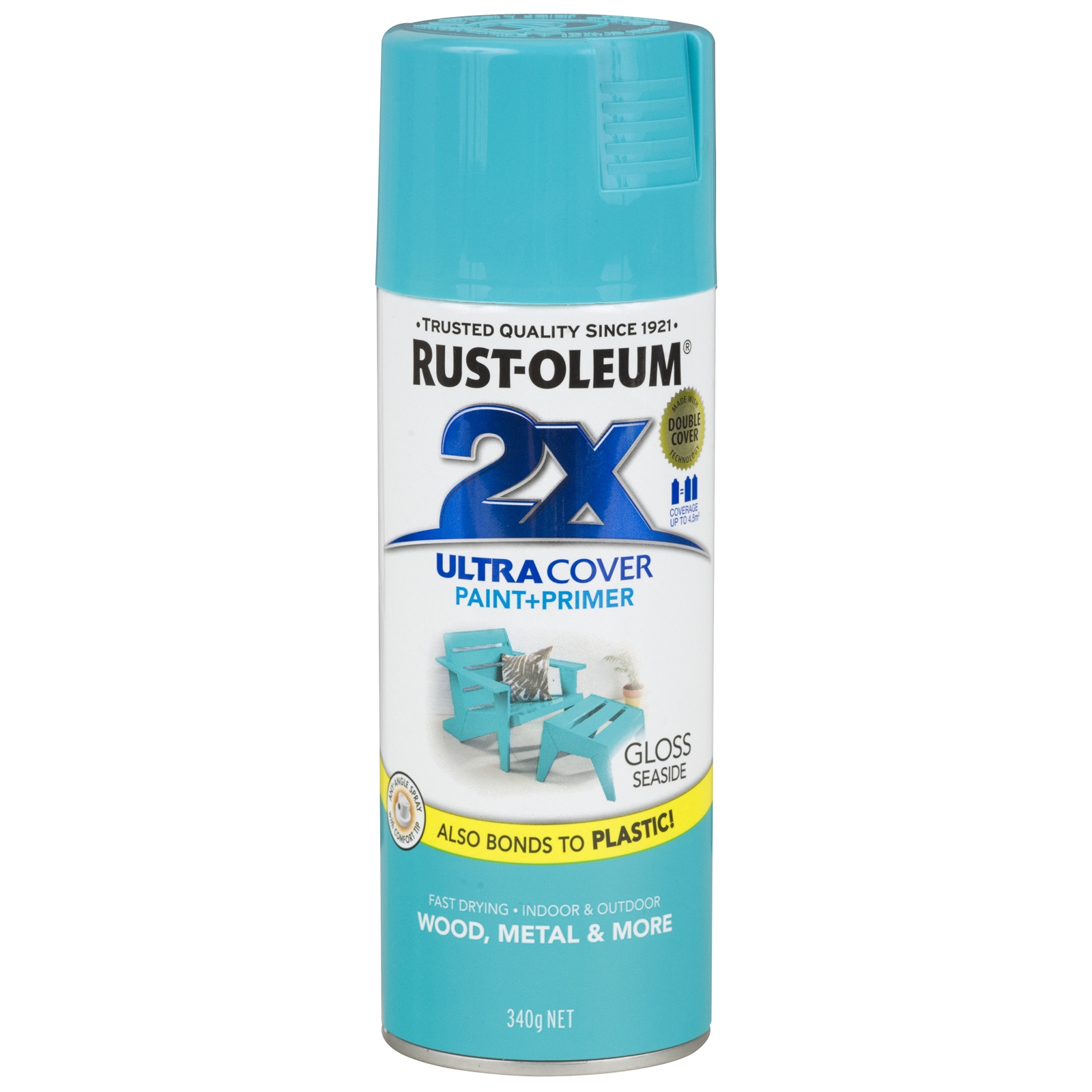 Rust-Oleum 340g Ultra Cover 2X Gloss Seaside Spray Paint