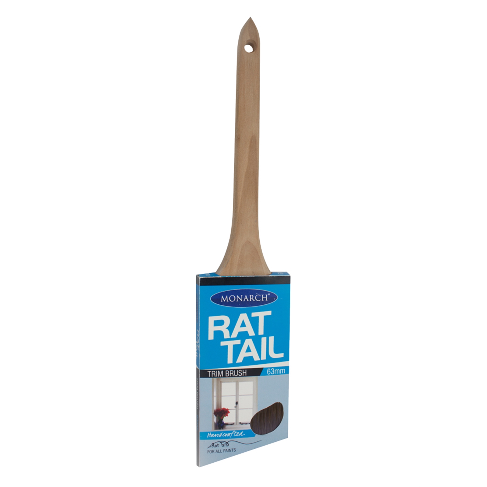 Monarch 63mm Rat Tail Trim Paint Brush