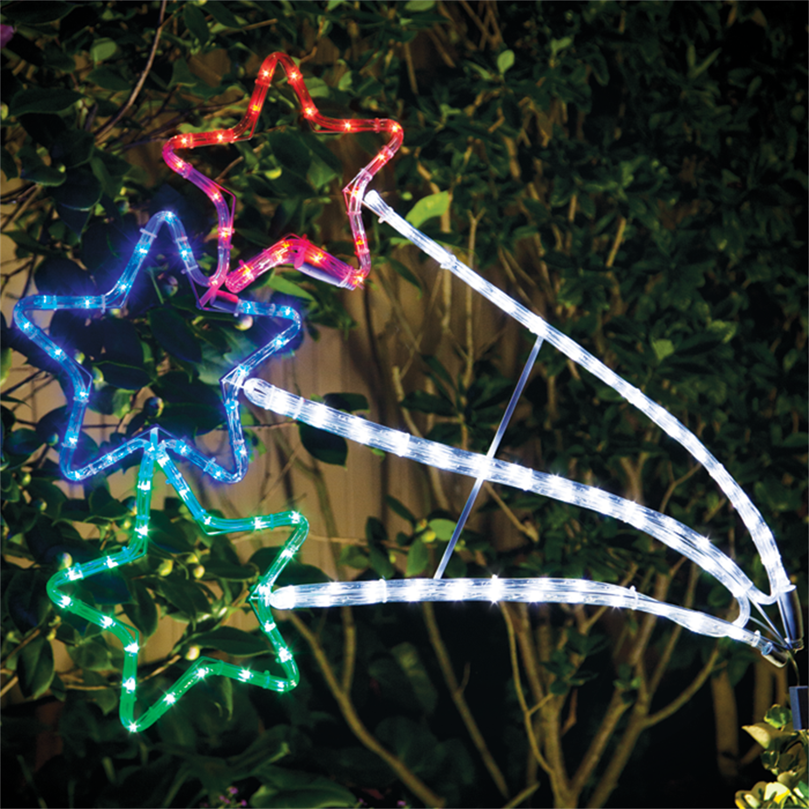 Lytworx 144 LED Shooting Star Rope Light Silhouette