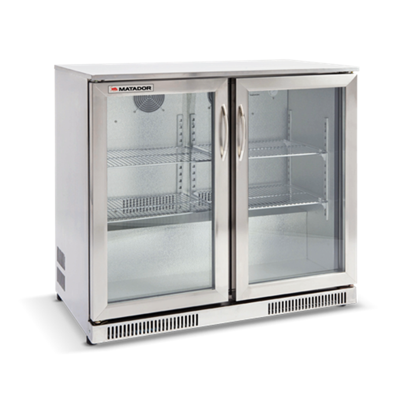 Matador 228L Stainless Steel Double Door Bar Fridge