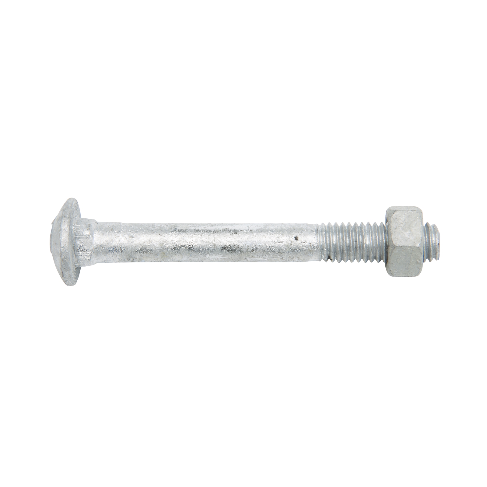 Zenith M8 x 70mm Galvanised Cup Head Bolt and Nut