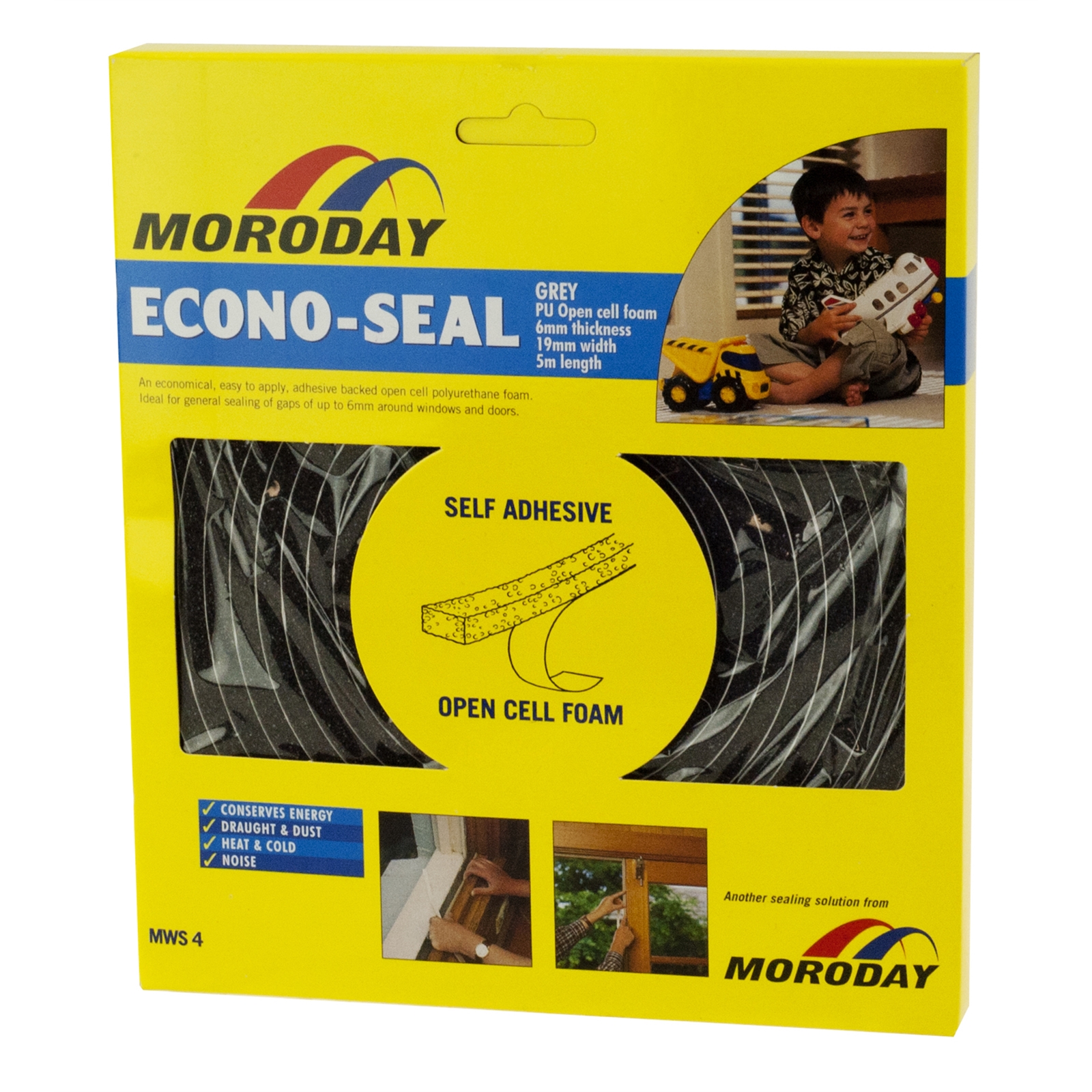 Moroday Grey Econo Weather Seal Tape