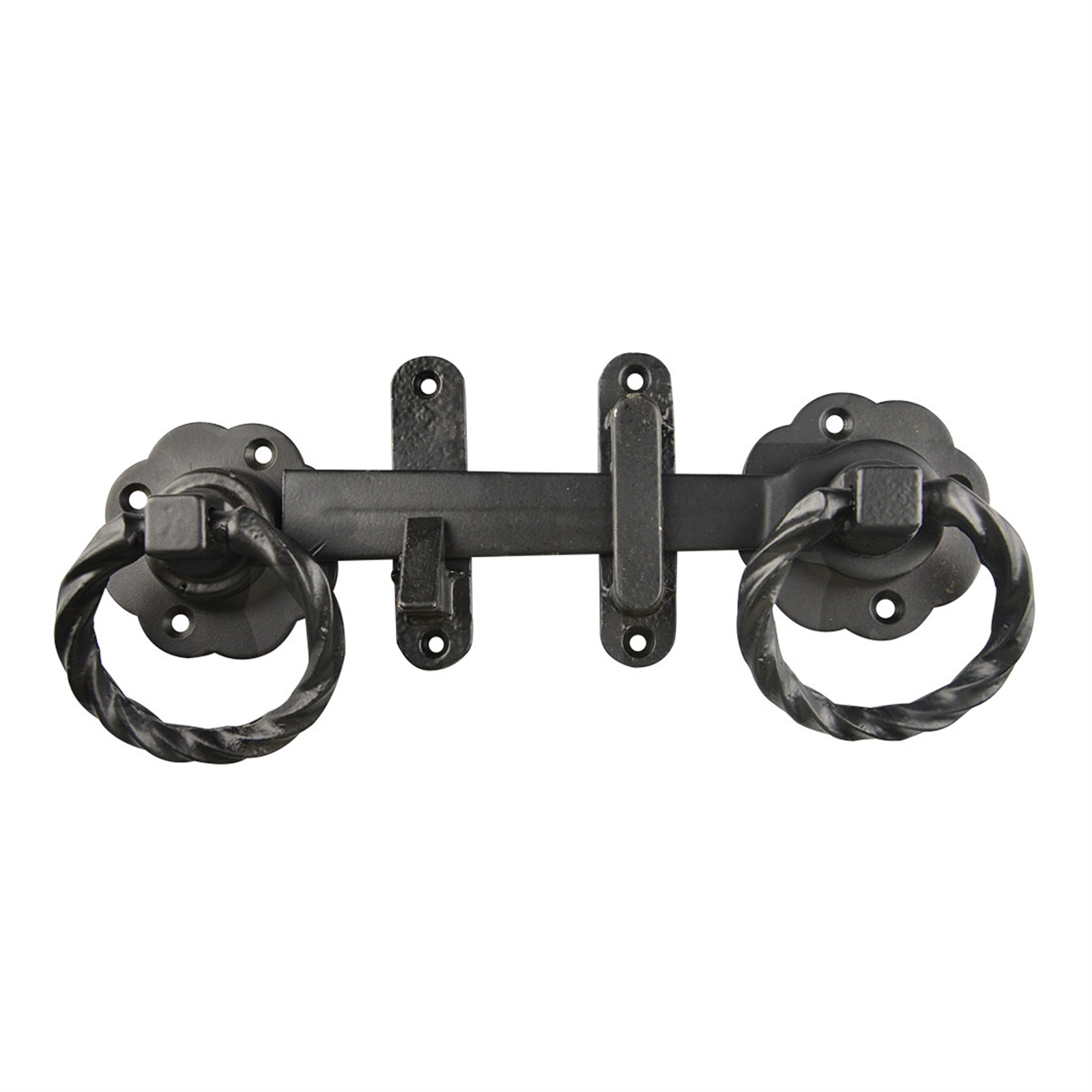 Pinnacle Gothic Ring Gate Latch 1 Set 175mm Black 647060 | Bunnings ...