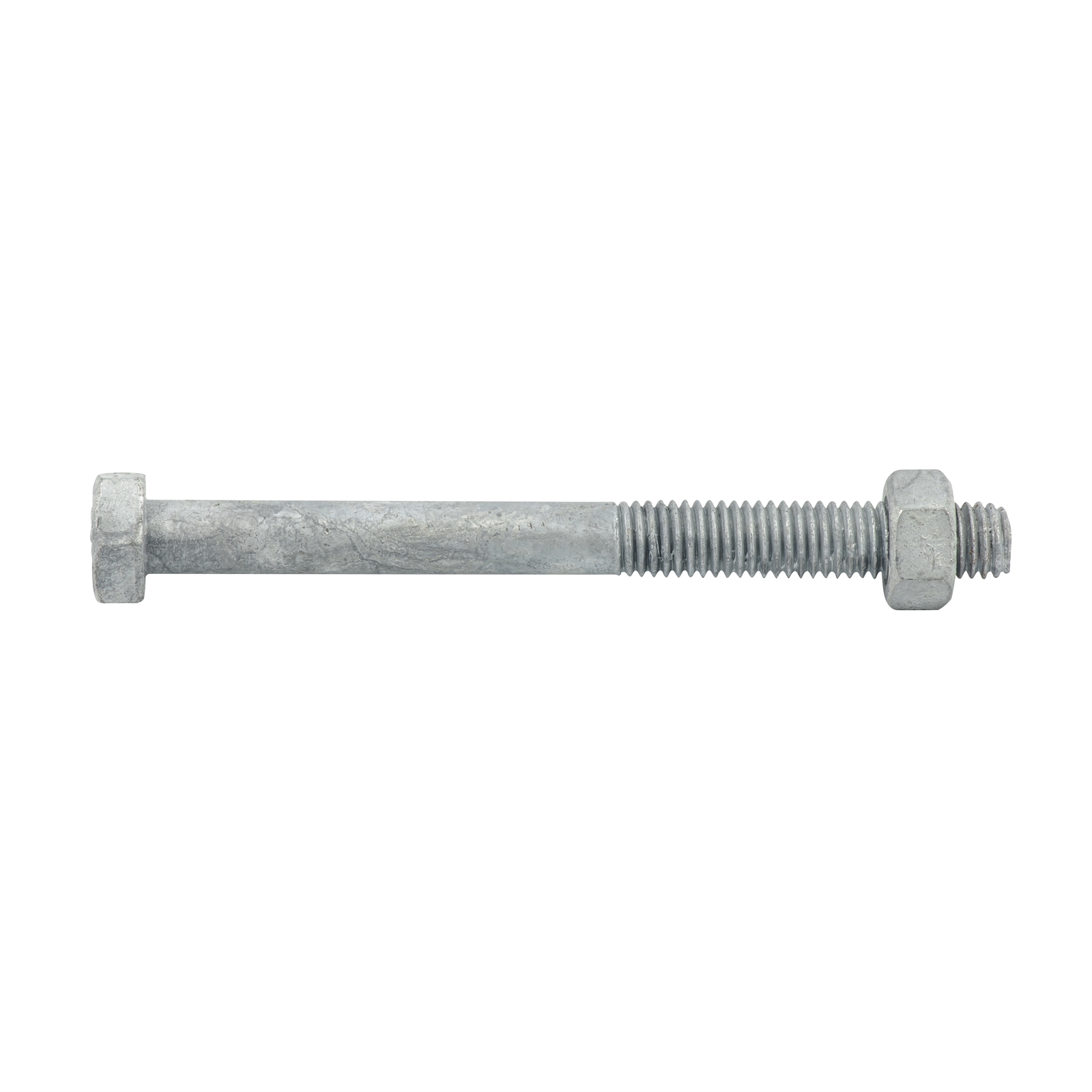 Zenith M8 x 90mm Galvanised Hex Head Bolt and Nut