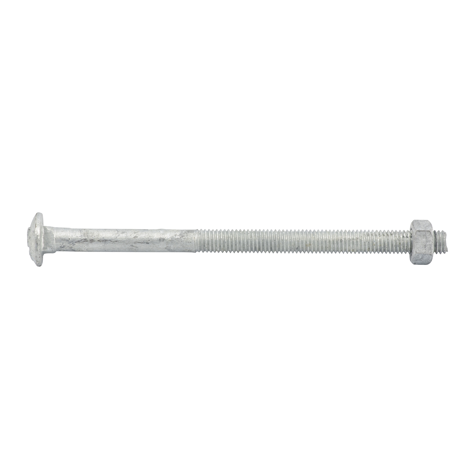Zenith M8 x 130mm Galvanised Cup Head Bolt and Nut