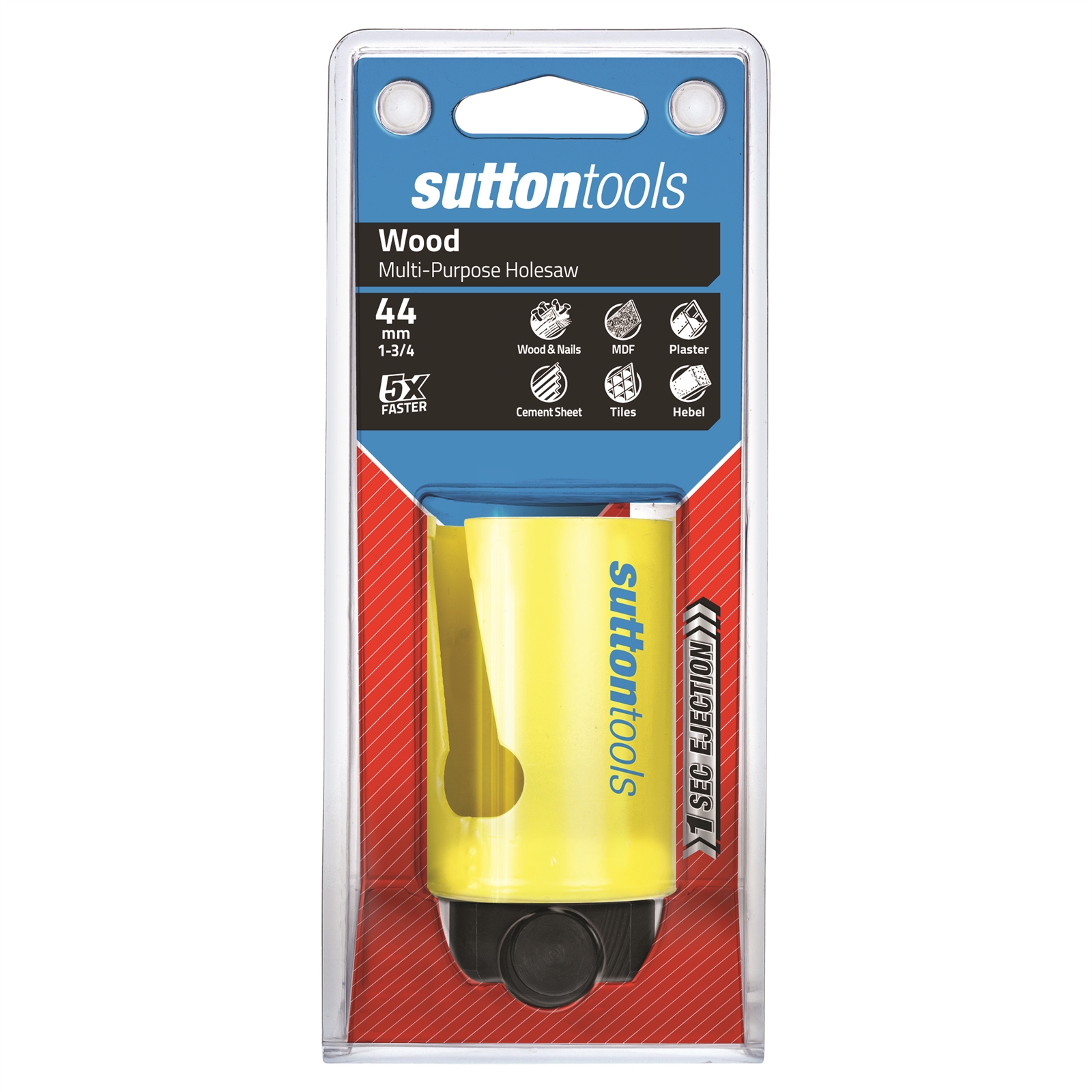 Sutton Tools 44mm Multipurpose Holesaw