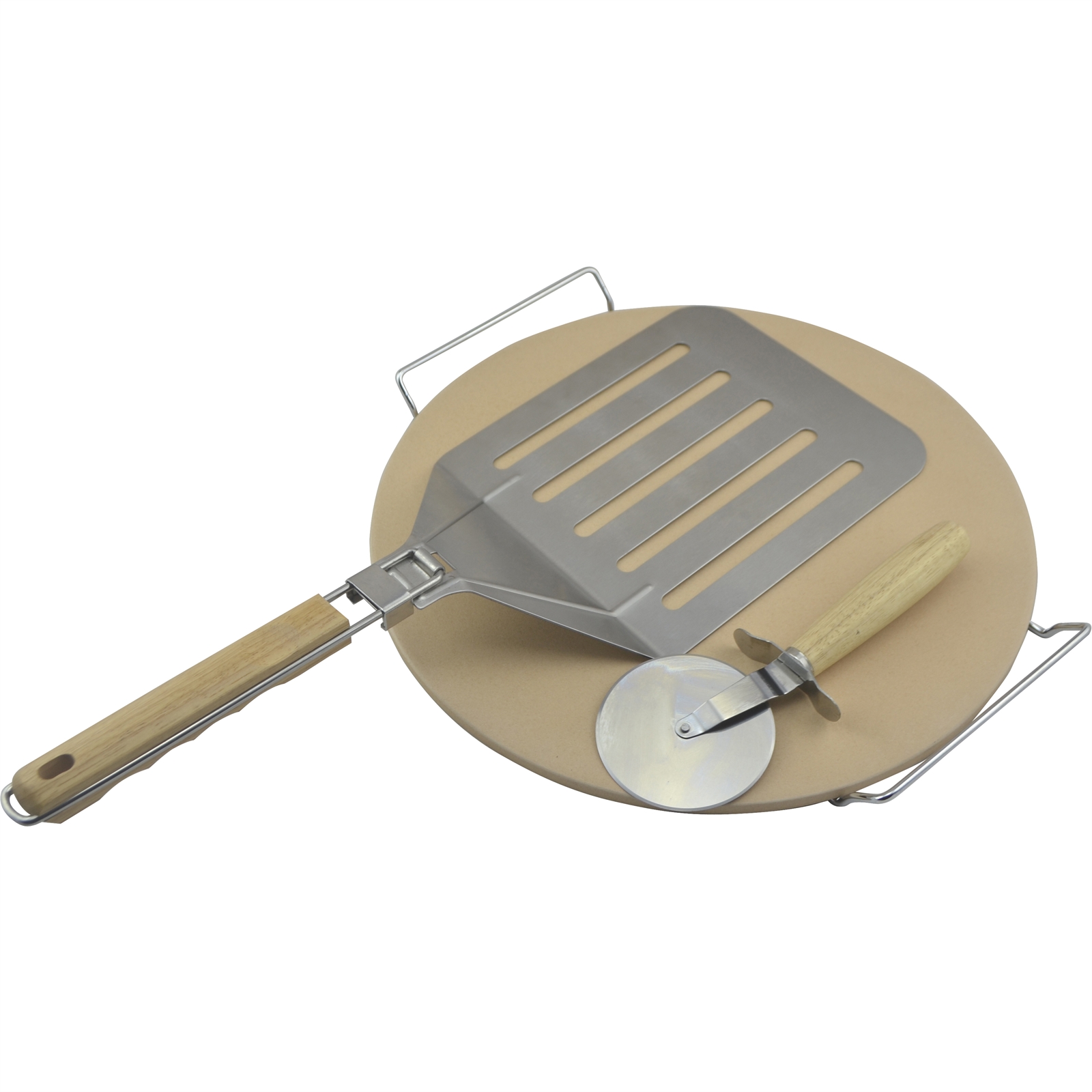 Jumbuck 4 Piece Pizza Stone Kit Jumbuck 4 Piece Pizza Stone Kit