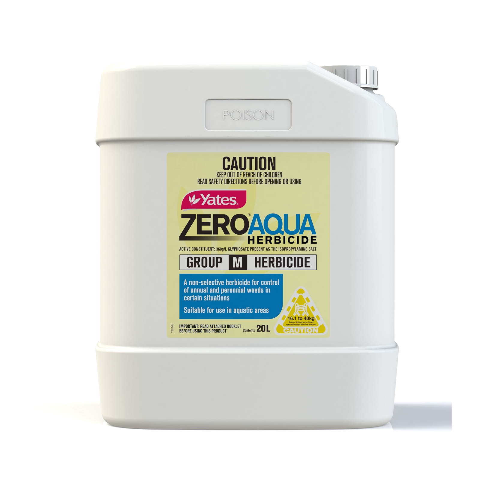 Yates 20L Zero Aqua Herbicide