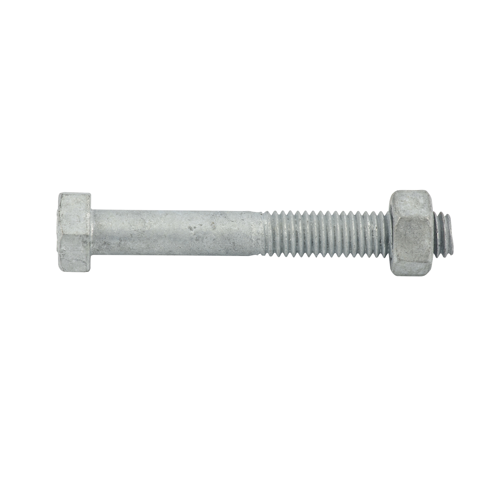 Zenith M8 x 60mm Galvanised Hex Head Bolt and Nut