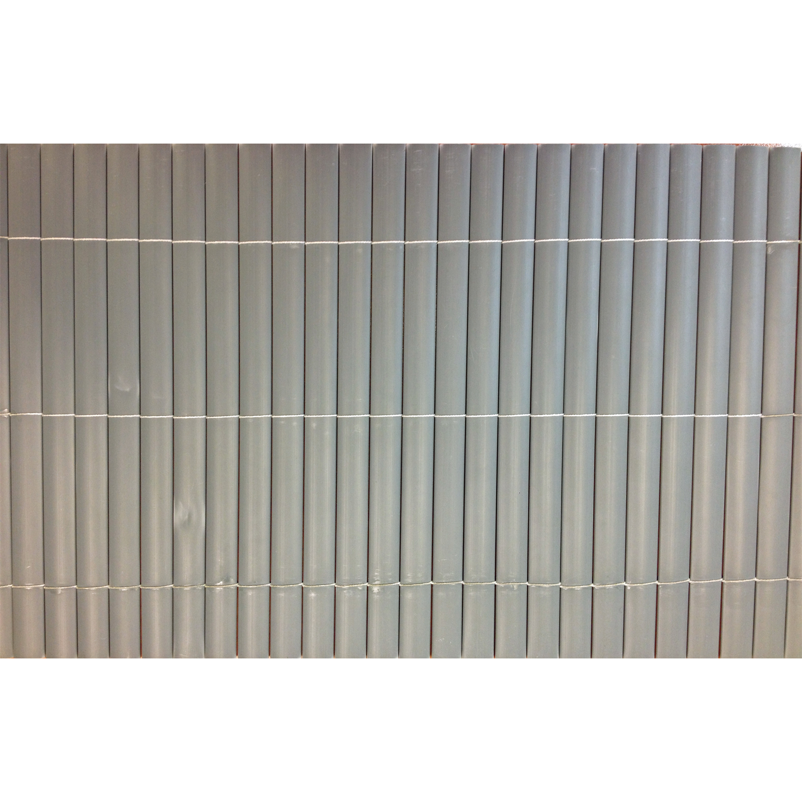 Eden 1.8 x 3m PVC Garden Screen With Capping - Grey Eden 1.8 x 3m PVC Garden Screen With Capping - Grey