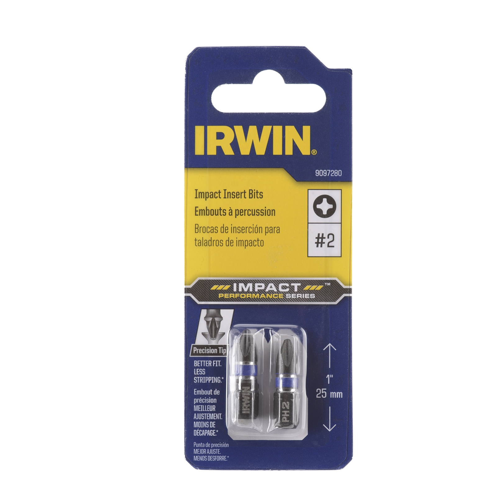 Irwin 25mm Ph2 Impact Screwdriver Bit