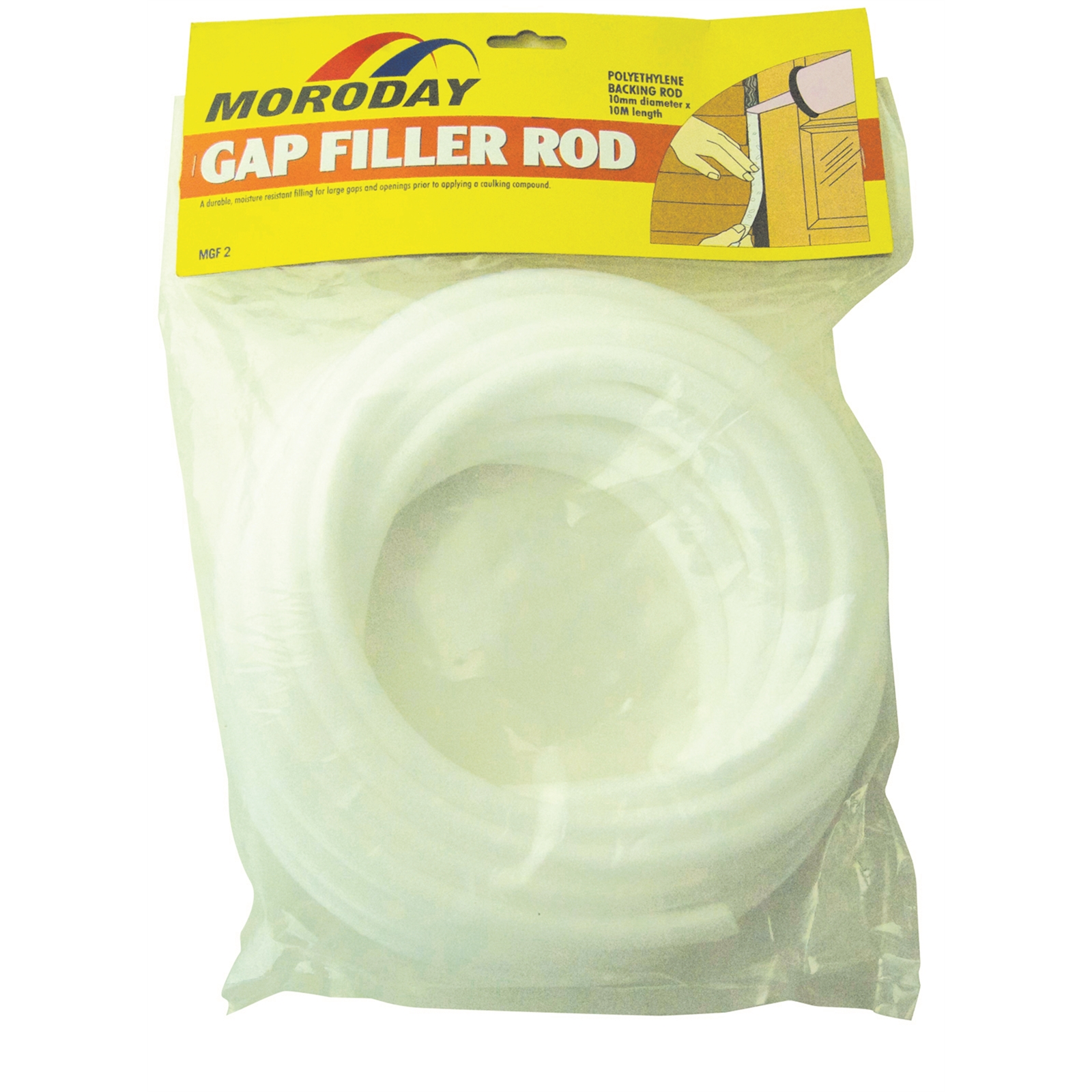 Moroday 10mm x 5m White Gap Filler Rod Bunnings Warehouse
