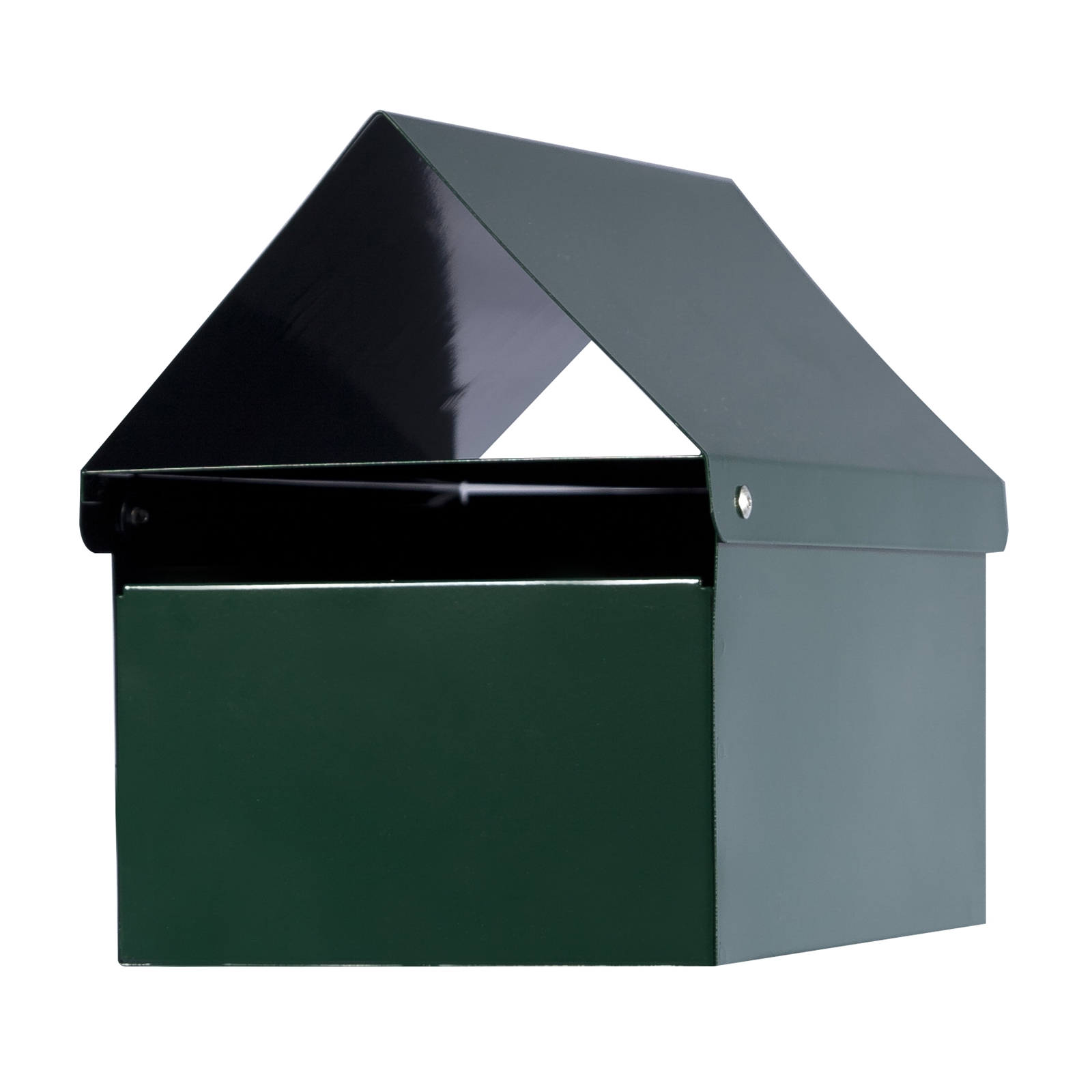 Sandleford Economy Green Crest Post Mounted Letterbox