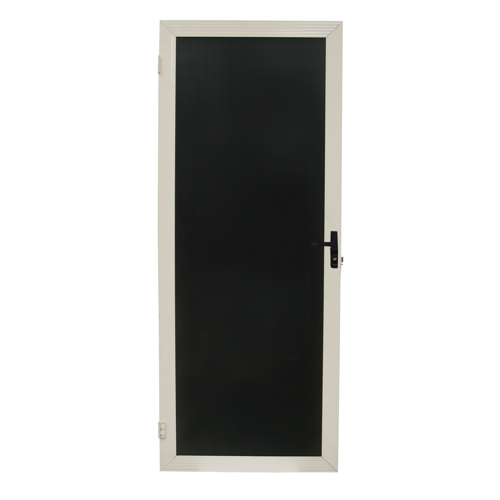 Bastion 2024 x 806mm - 2040 x 820mm White Soho Aluminium Adjustable Barrier Security Door