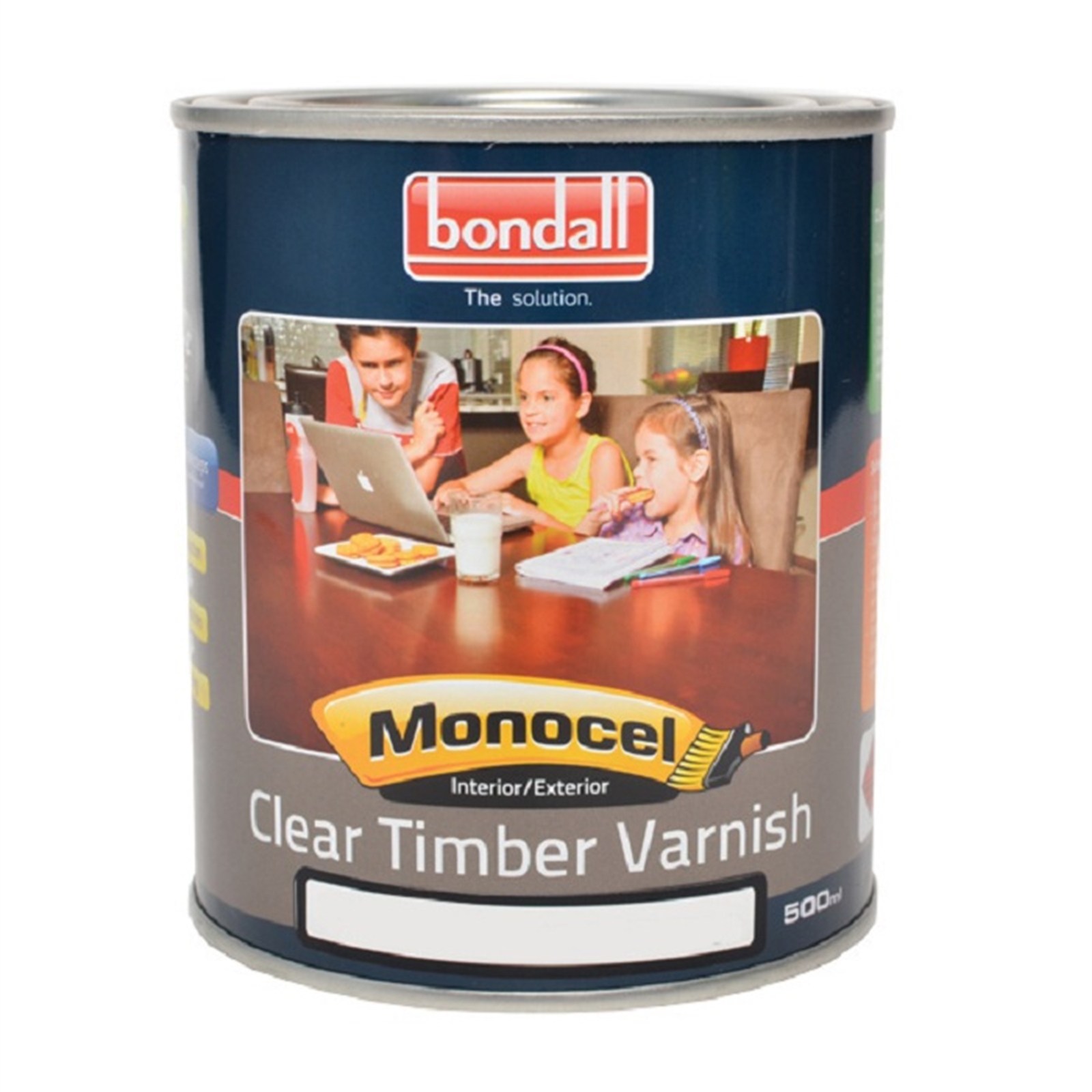 Bondall 500ml Ultra Gloss Monocel Clear Timber Varnish