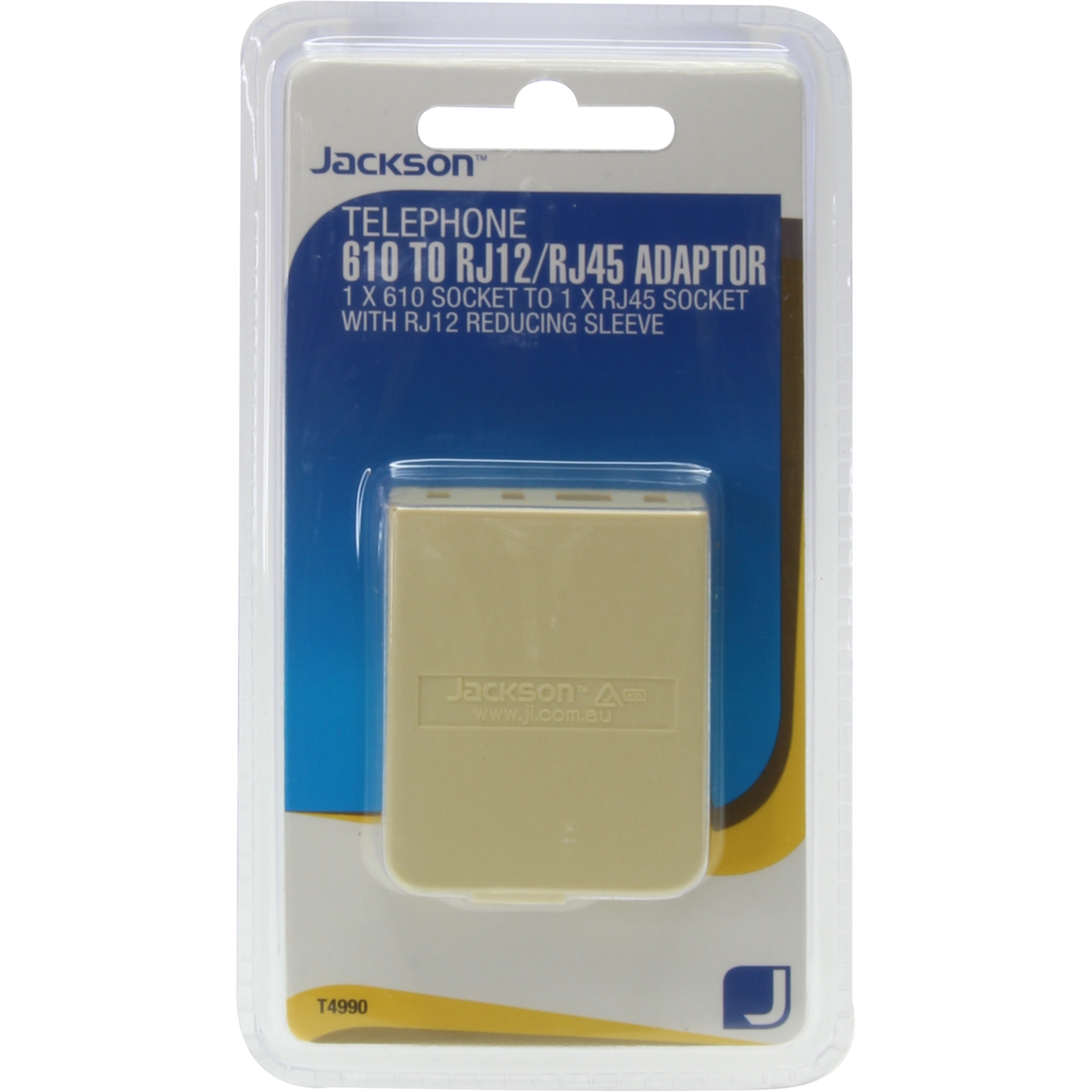 Jackson Modular Telephone Socket Adaptor Bunnings Warehouse