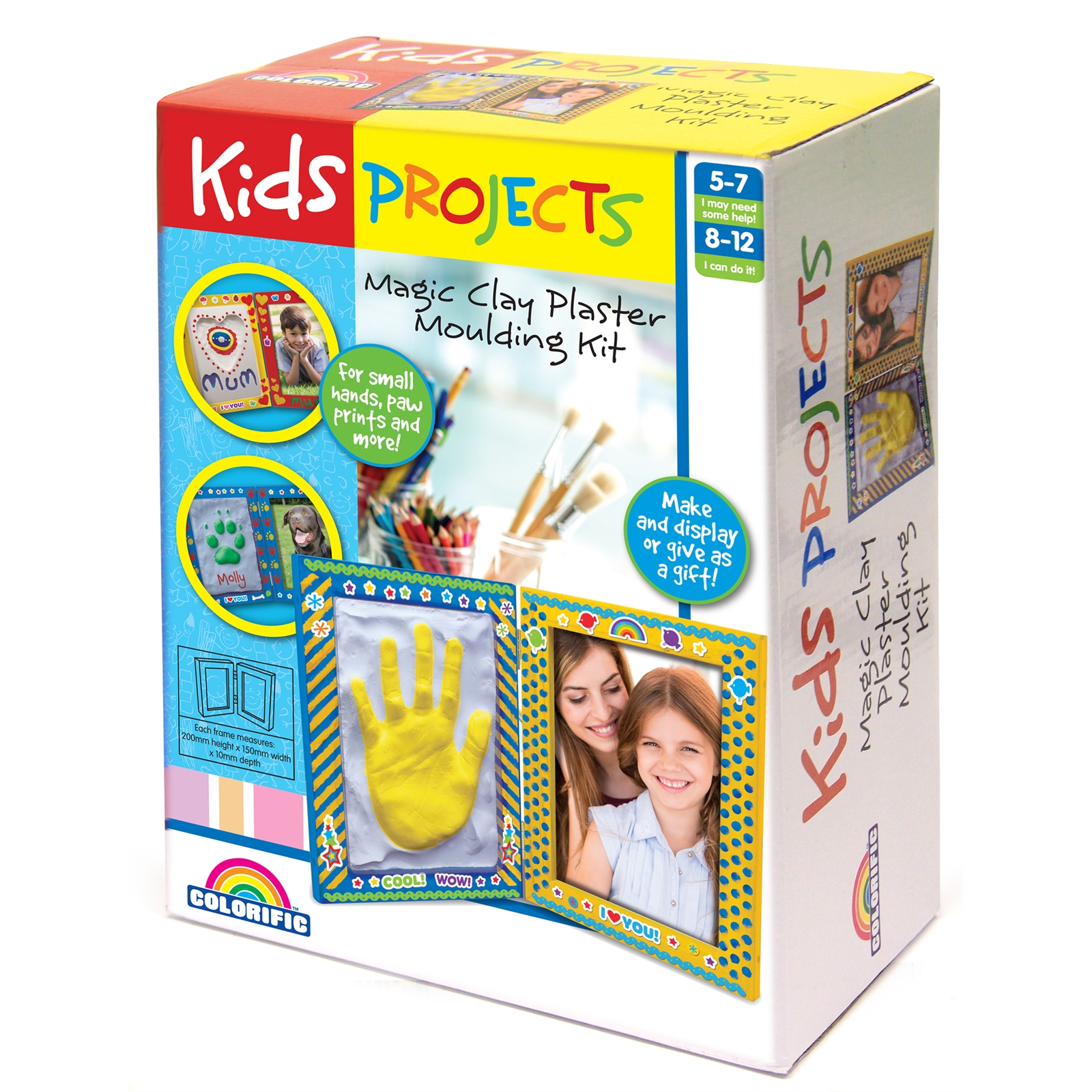 Kids Projects Plaster Handprint Kit