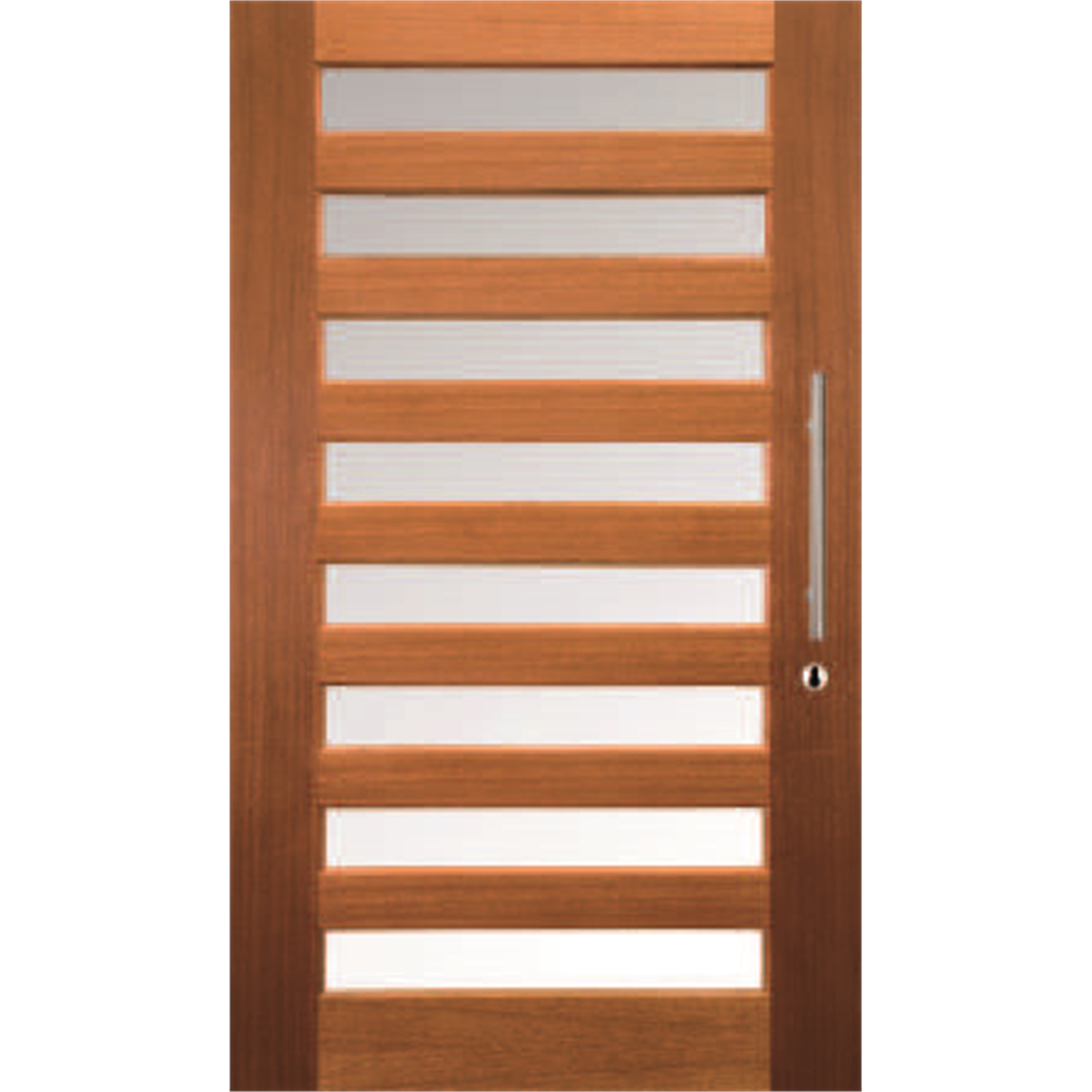 Hume  2040 x 1200 x 40mm Savoy Entrance Door G1 Clear Glass XS28