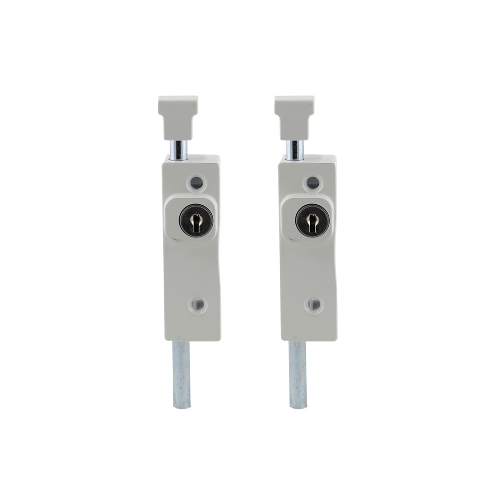 Ikonic White Patio Bolt - 2 Pack