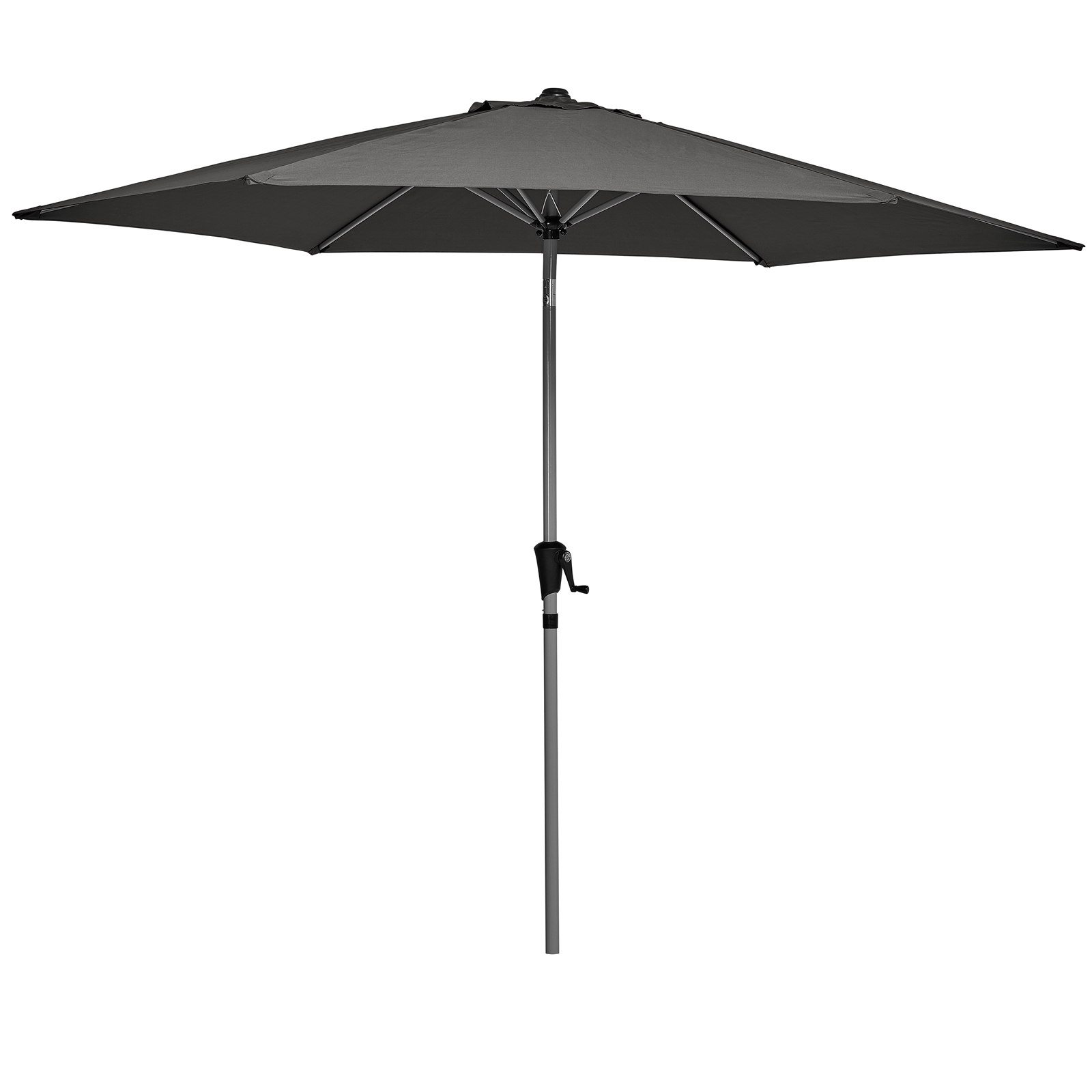 Marquee 3m Charcoal Round Jasper Market Umbrella | Bunnings Warehouse