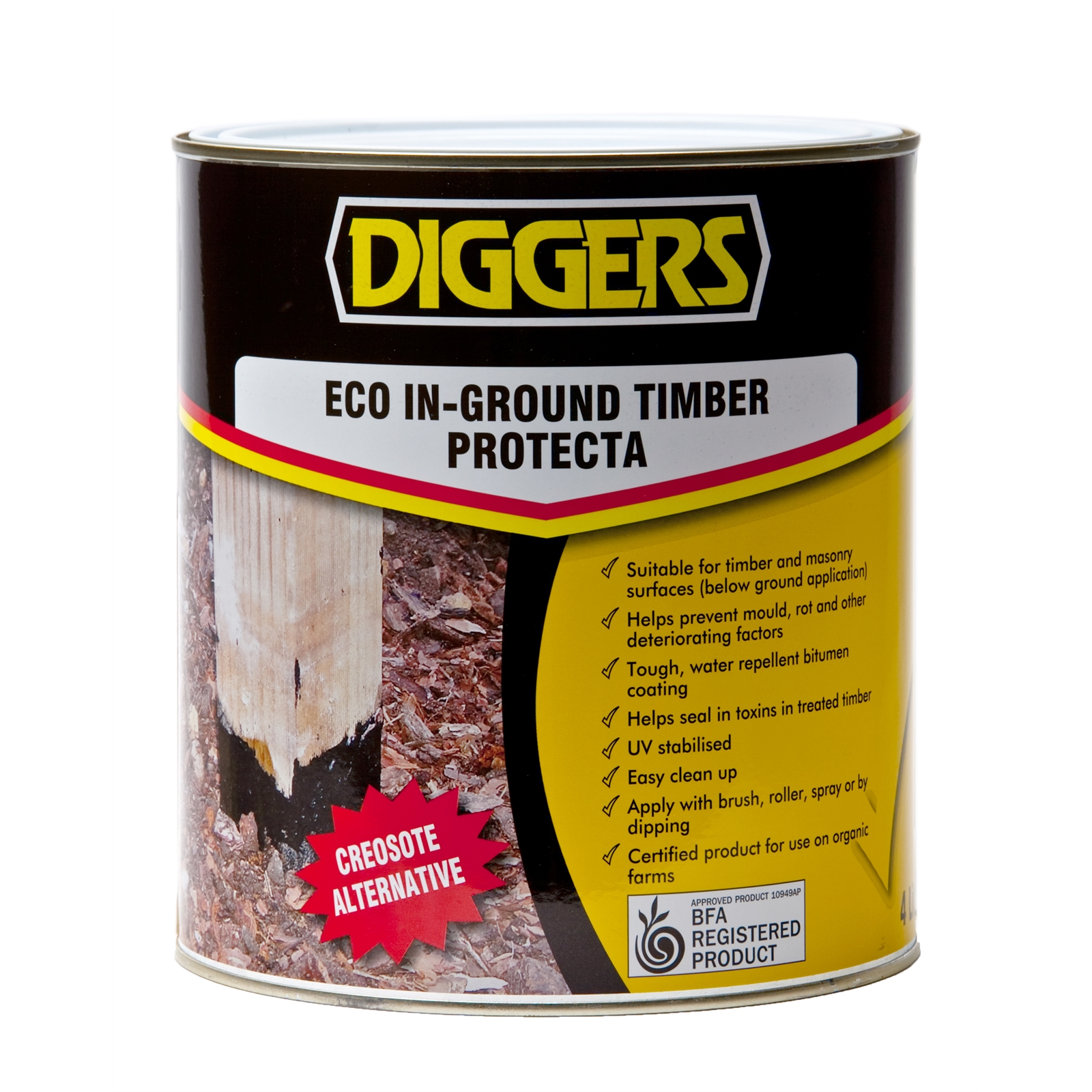 Diggers 4L Eco In-Ground Timber Protecta