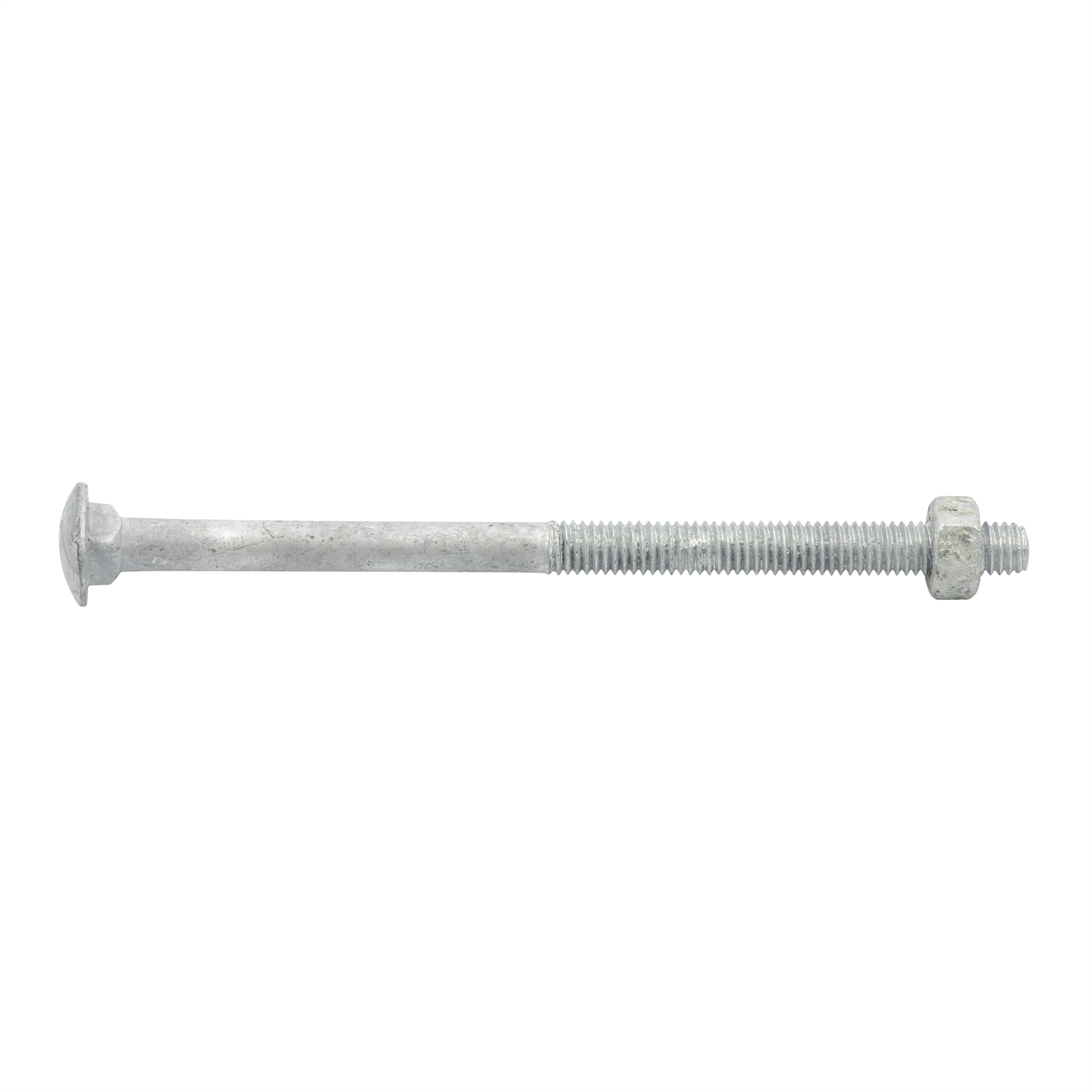 Zenith M6 x 100mm Galvanised Cup Head Bolt and Nut