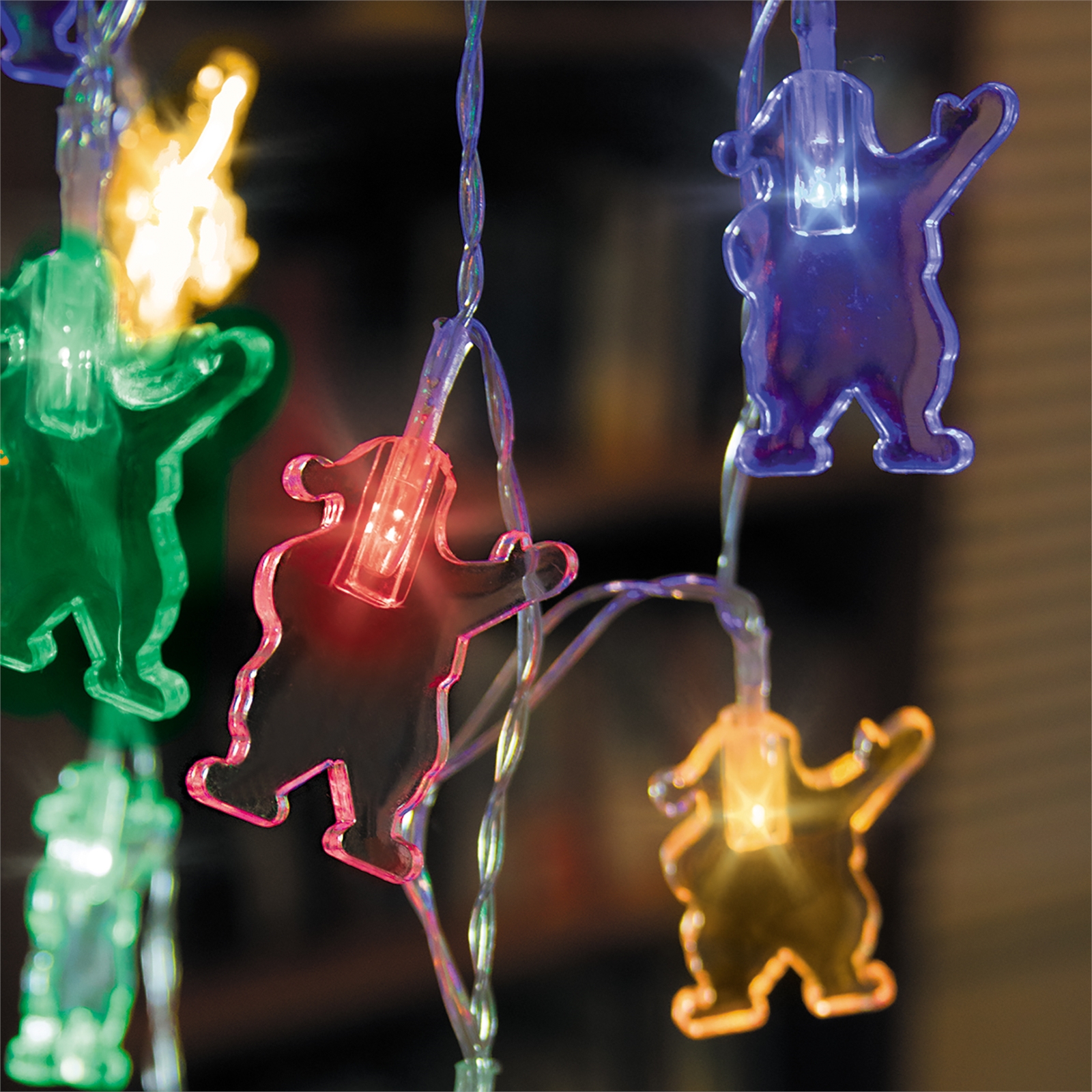 Lytworx 20 LED Festive Santa Silhouette String Light