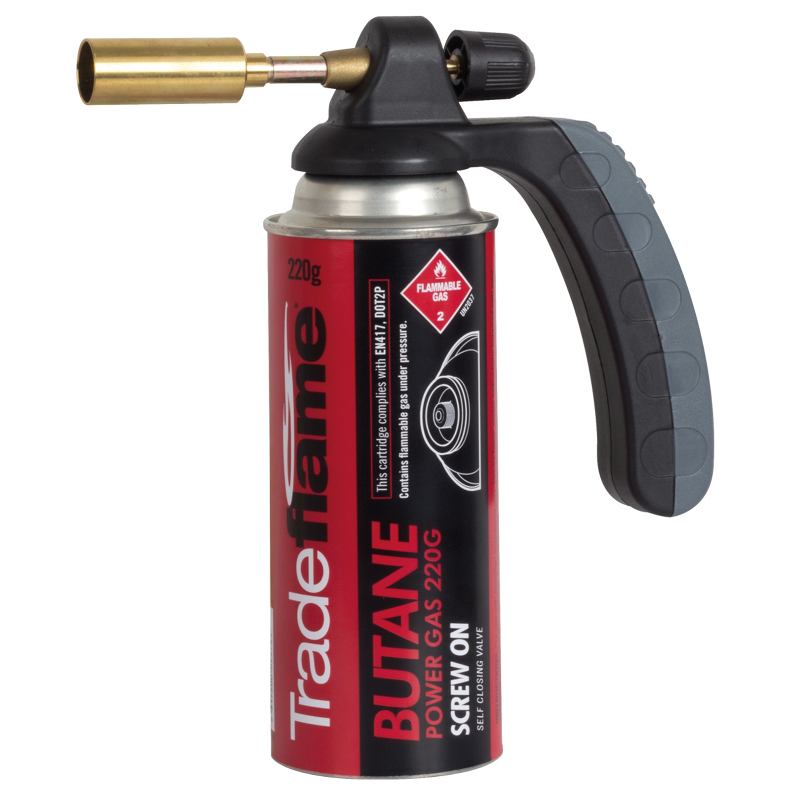 Tradeflame 220g Handy Blow Torch Kit With Butane Gas | Bunnings Warehouse