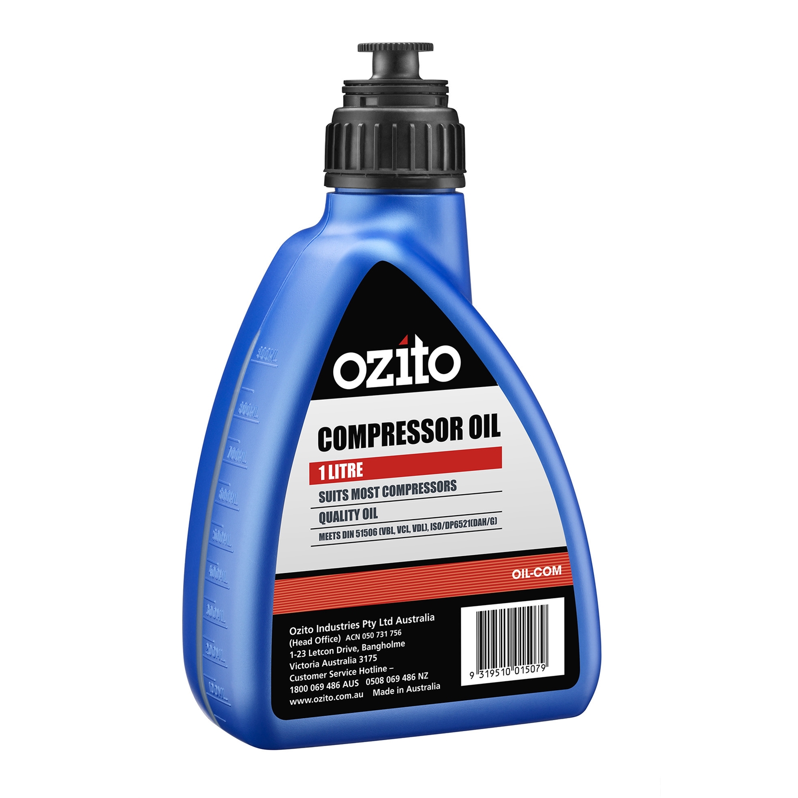 Ozito 1L Compressor Oil Ozito 1L Compressor Oil