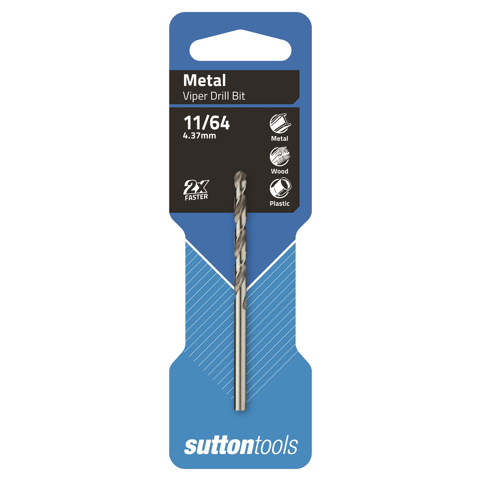 Sutton Tools 11 / 64" HSS Viper Drill Bit