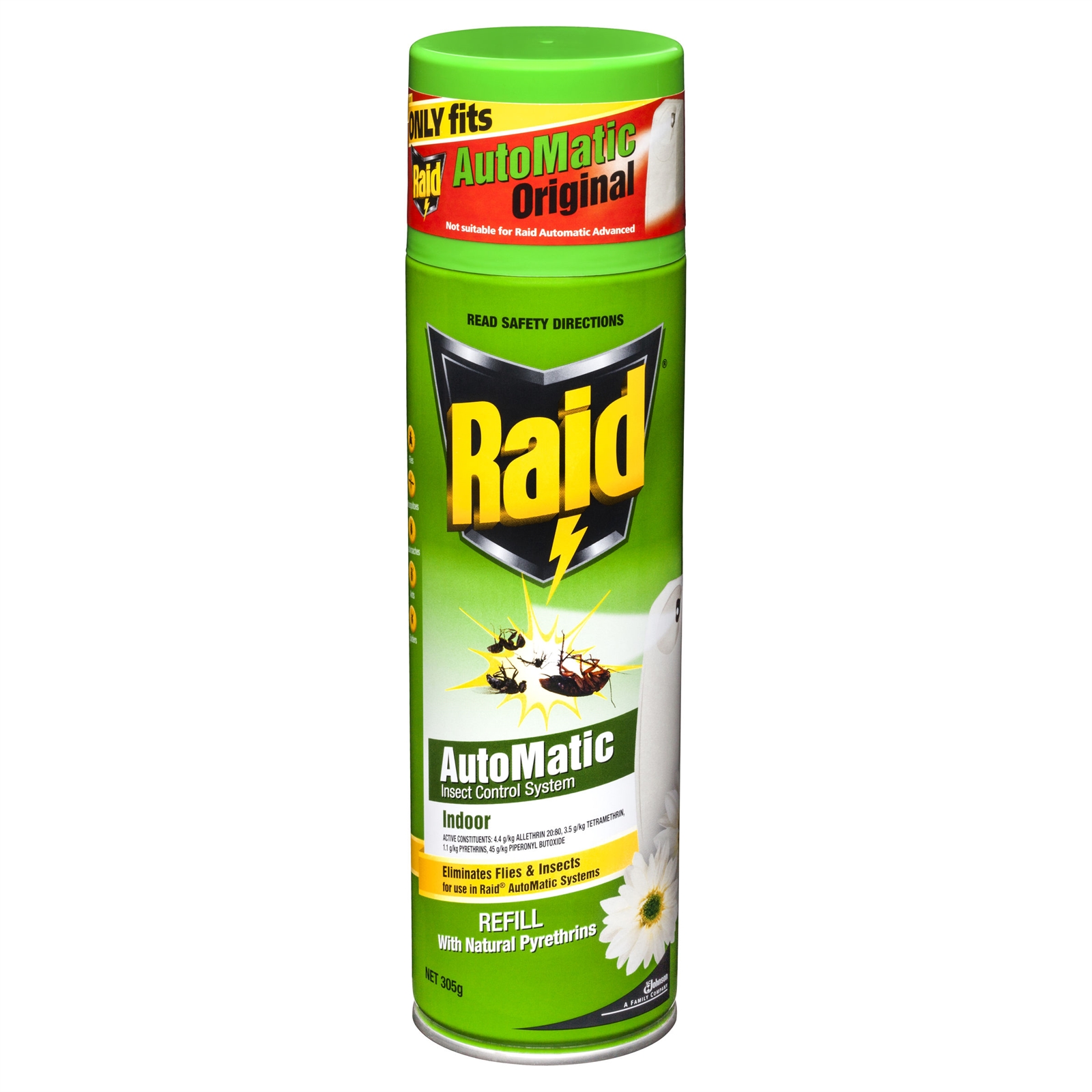 Raid 305g Automatic Indoor Insect Control Refill