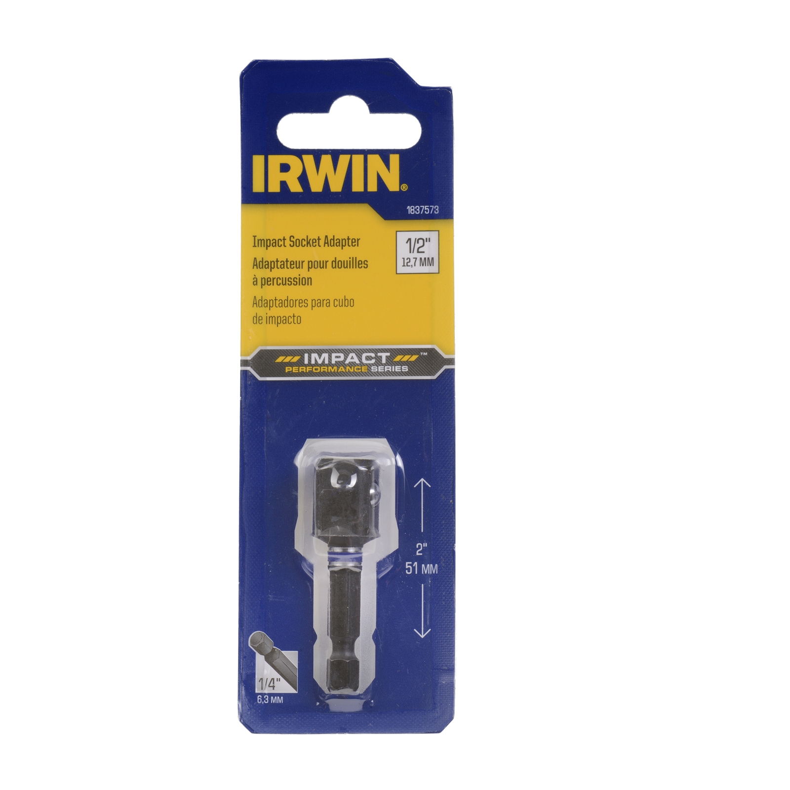 Irwin 50mm 1 / 2" Impact Screwdriver Bit