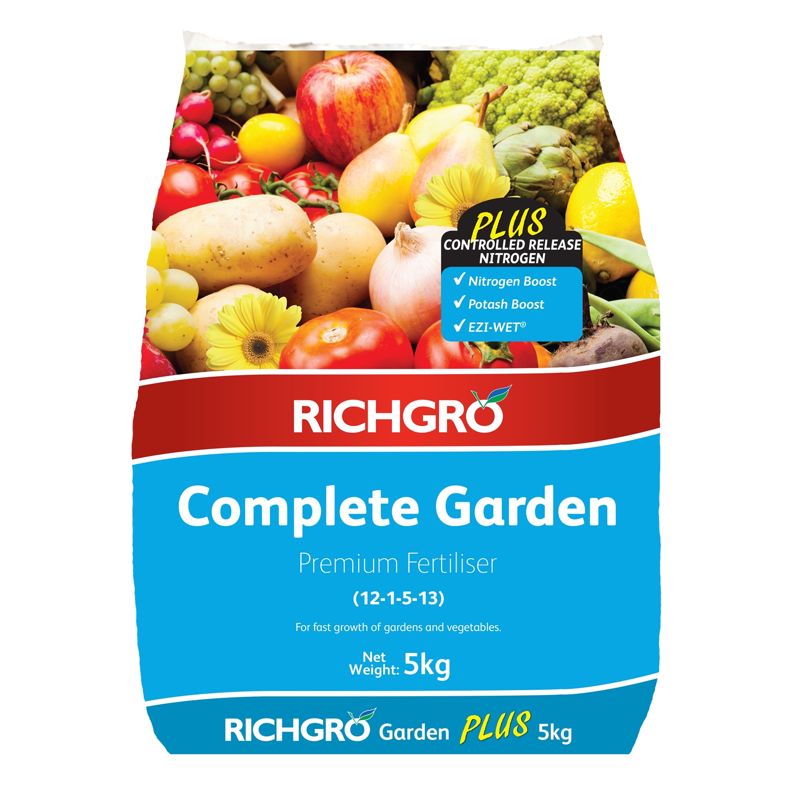 Richgro 5kg Garden Plus Complete Garden Premium Fertiliser
