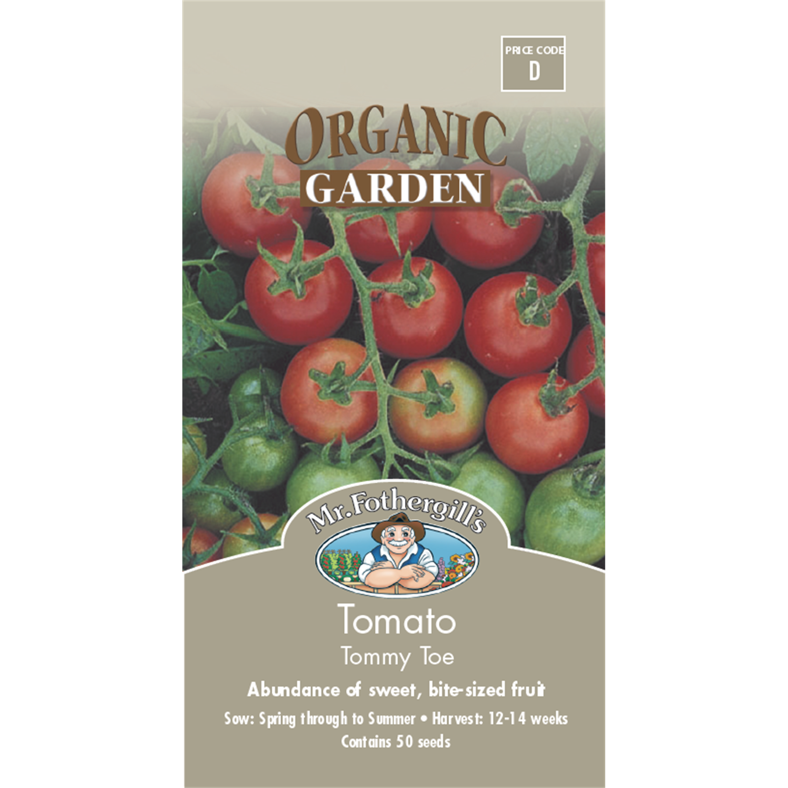 Mr Fothergill's Tommy Toe Tomato Seeds