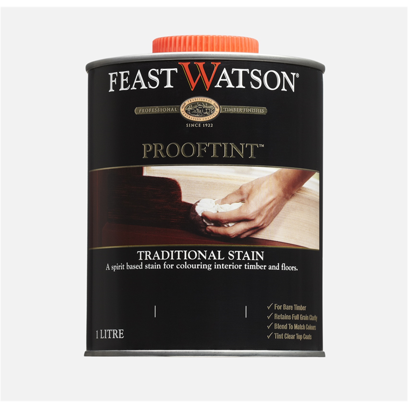 Feast Watson Prooftint 1L Teak Brown Interior Stain