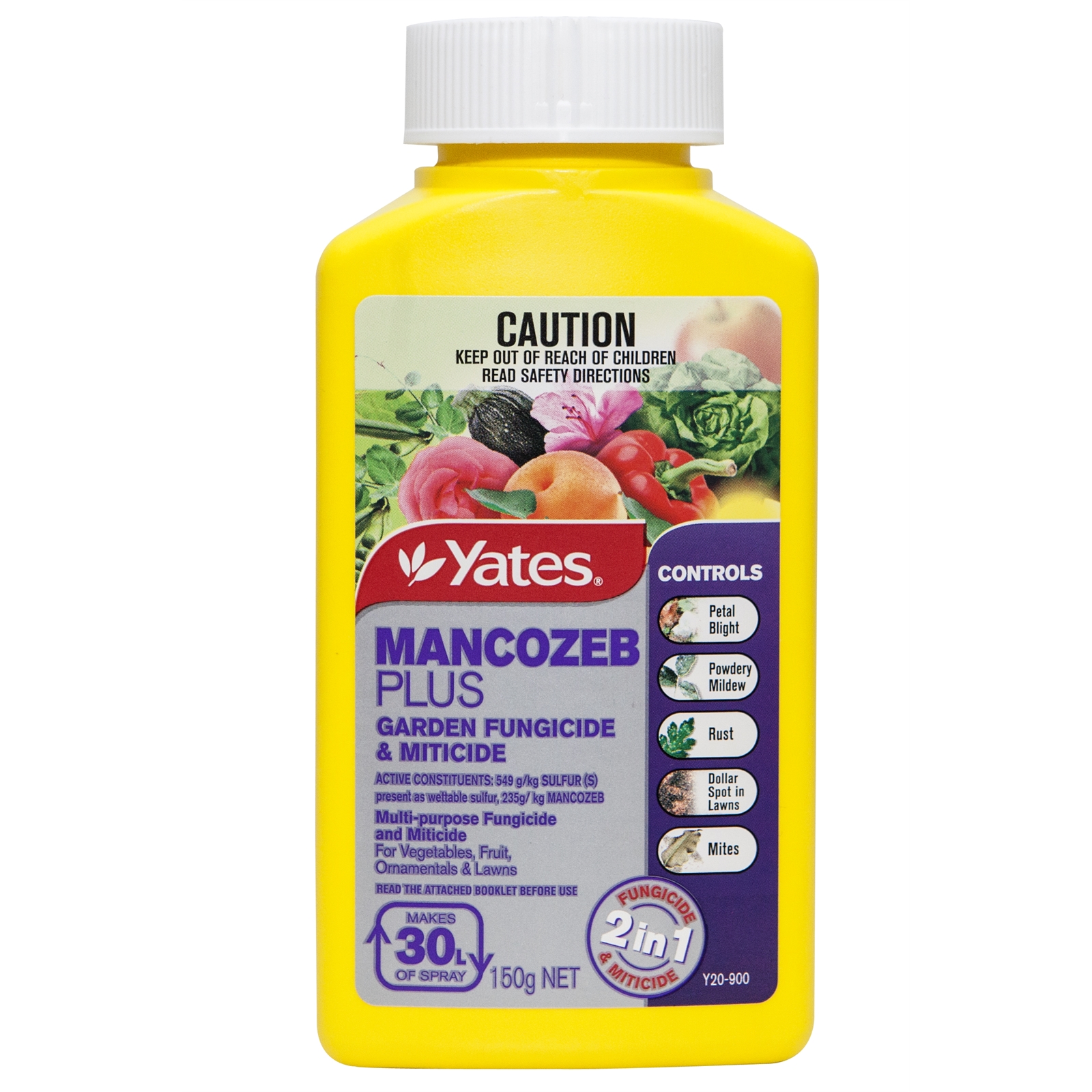 Yates 150g Mancozeb Plus Garden Fungicide and Miticide