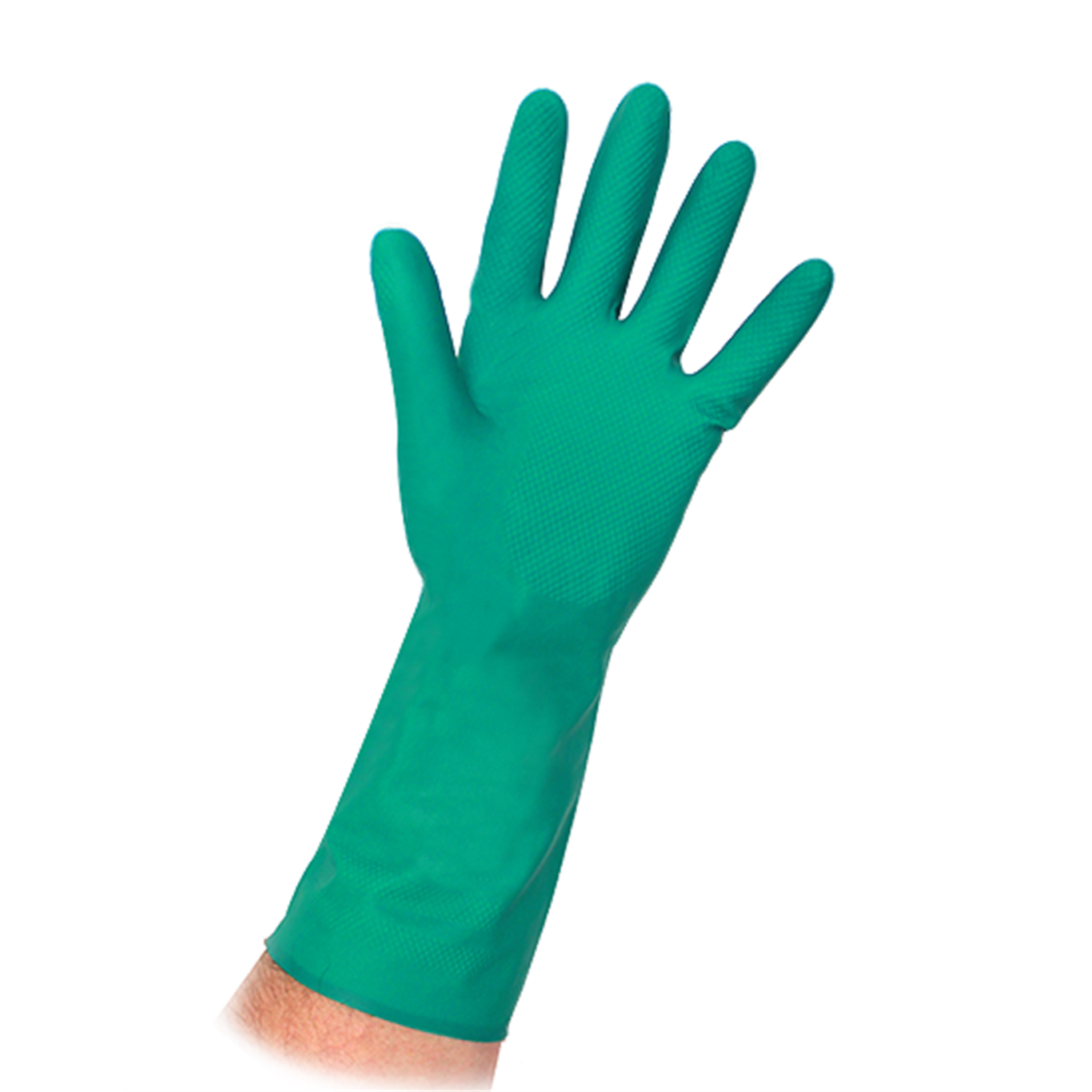 Ansell Size 8 Medium Eco-Green Chemical Gloves