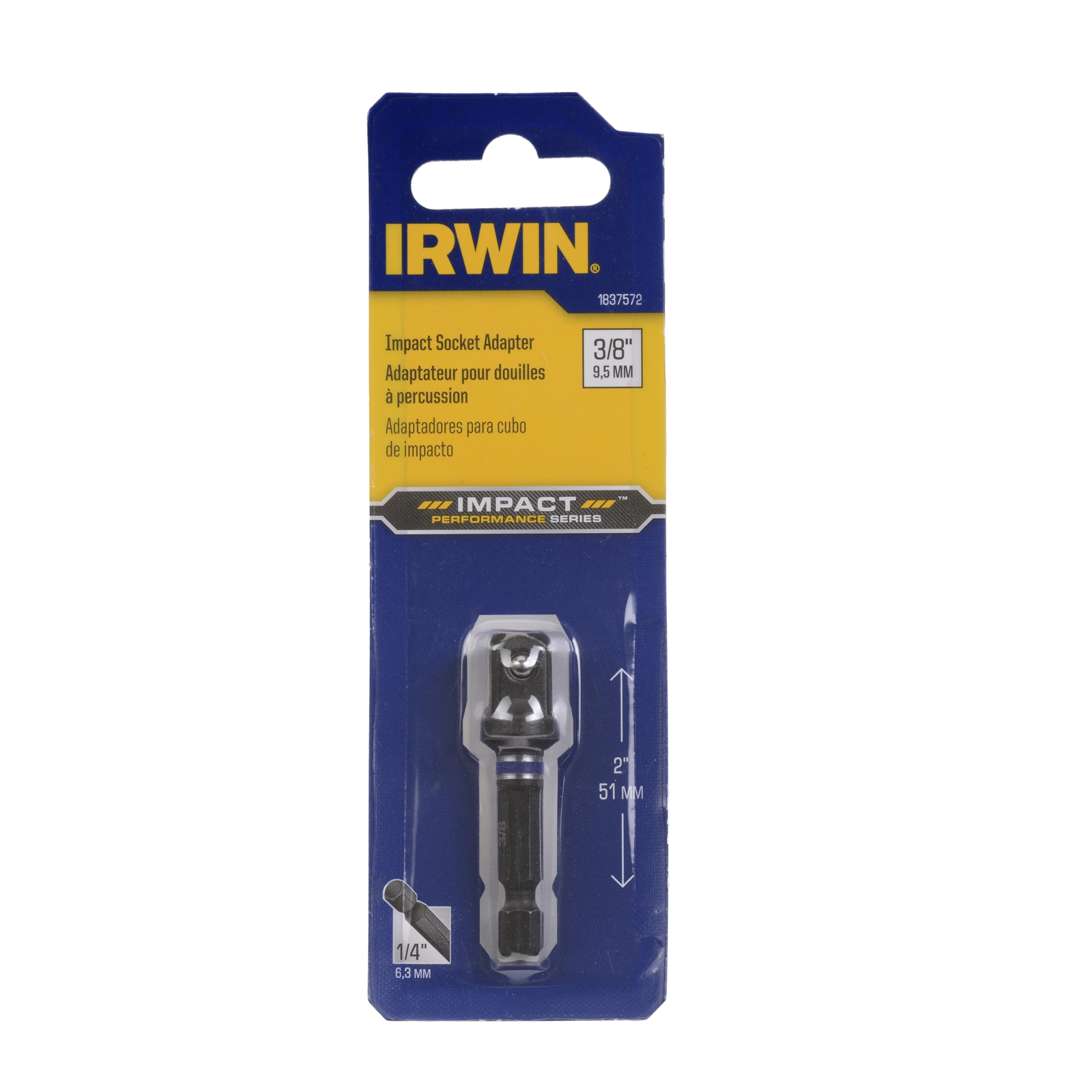 Irwin 50mm 3 / 8" Impact Screwdriver Bit