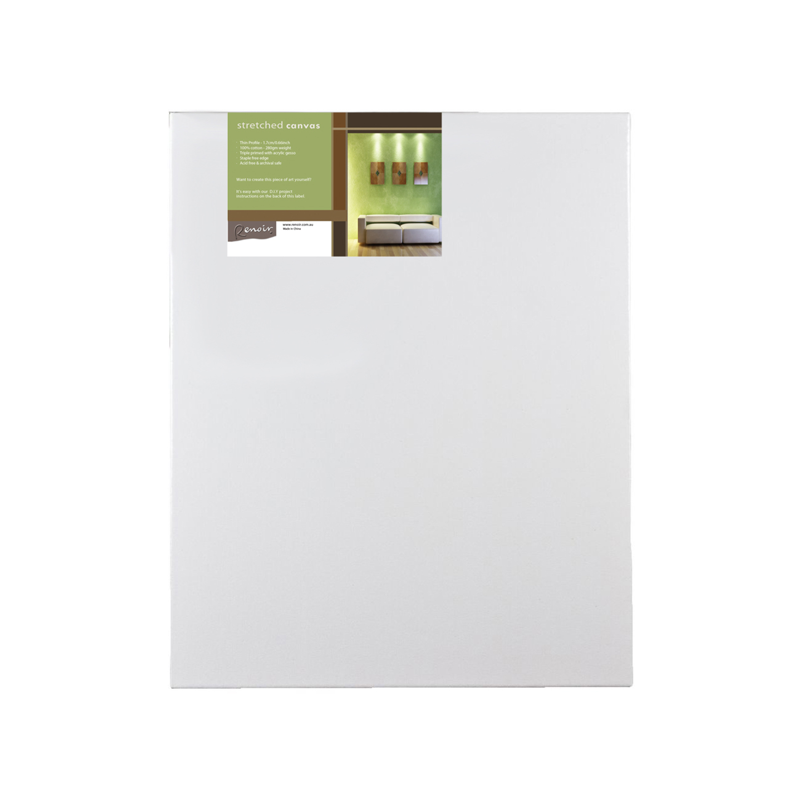 Renoir Thin Profile Stretched Canvas  - 406mm x 508mm