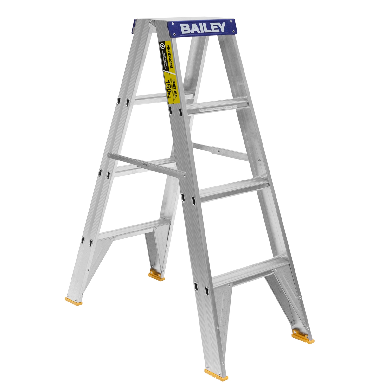 Bailey 1.2m 150kg Professional Double Sided Aluminium Step Ladder