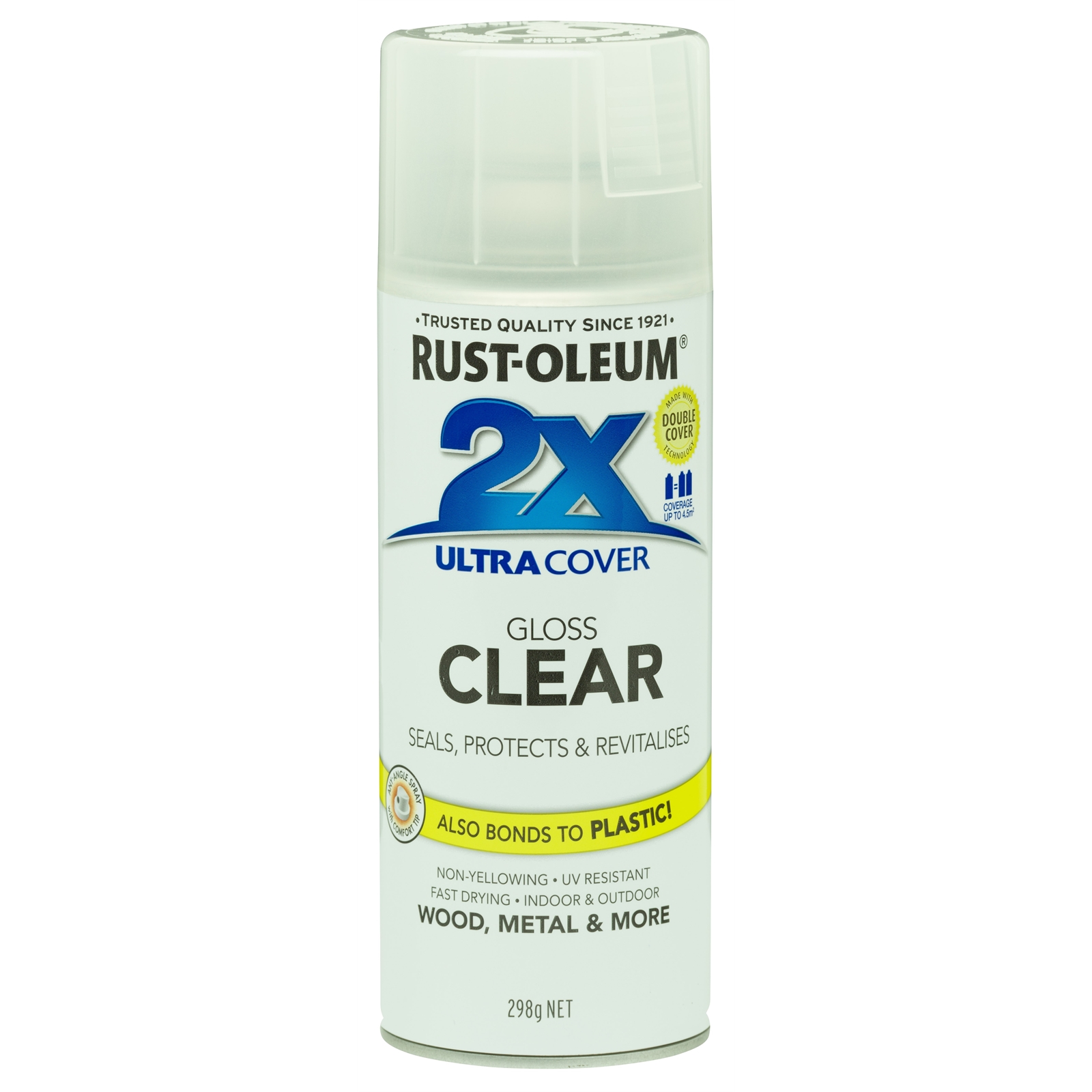 Rust-Oleum 298g Gloss Clear 2X Ultra Cover Spray Paint