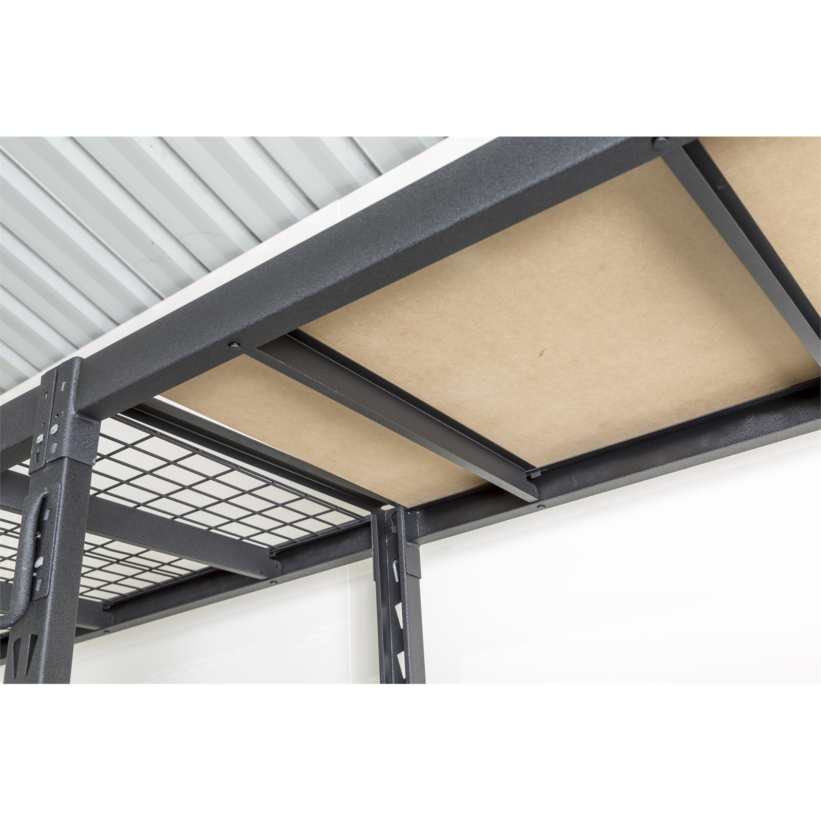 Rack It 1000kg 600mm Black Shelf Support Brace For Box Beam